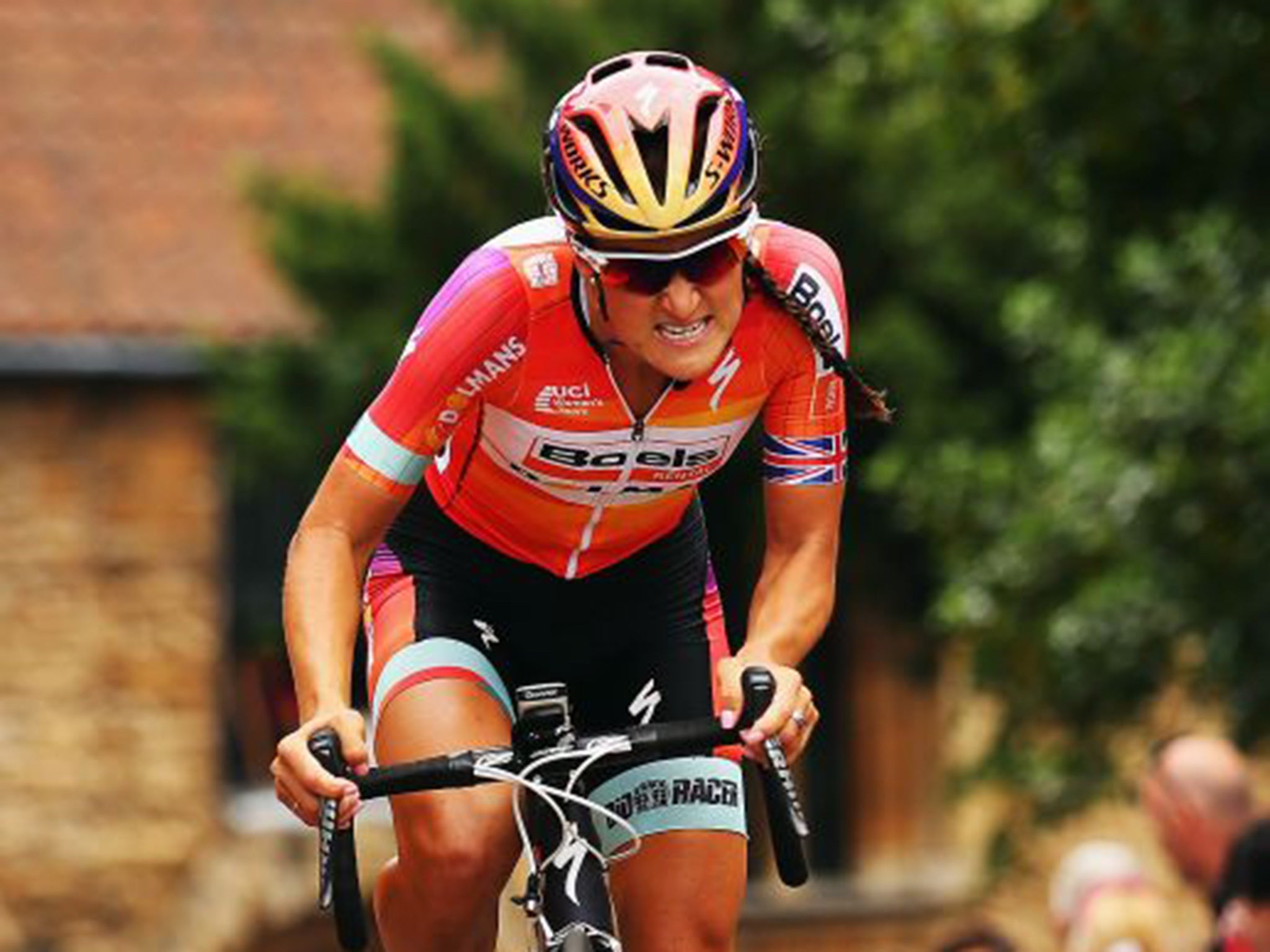 Armitstead on her way to another national road title (Getty)