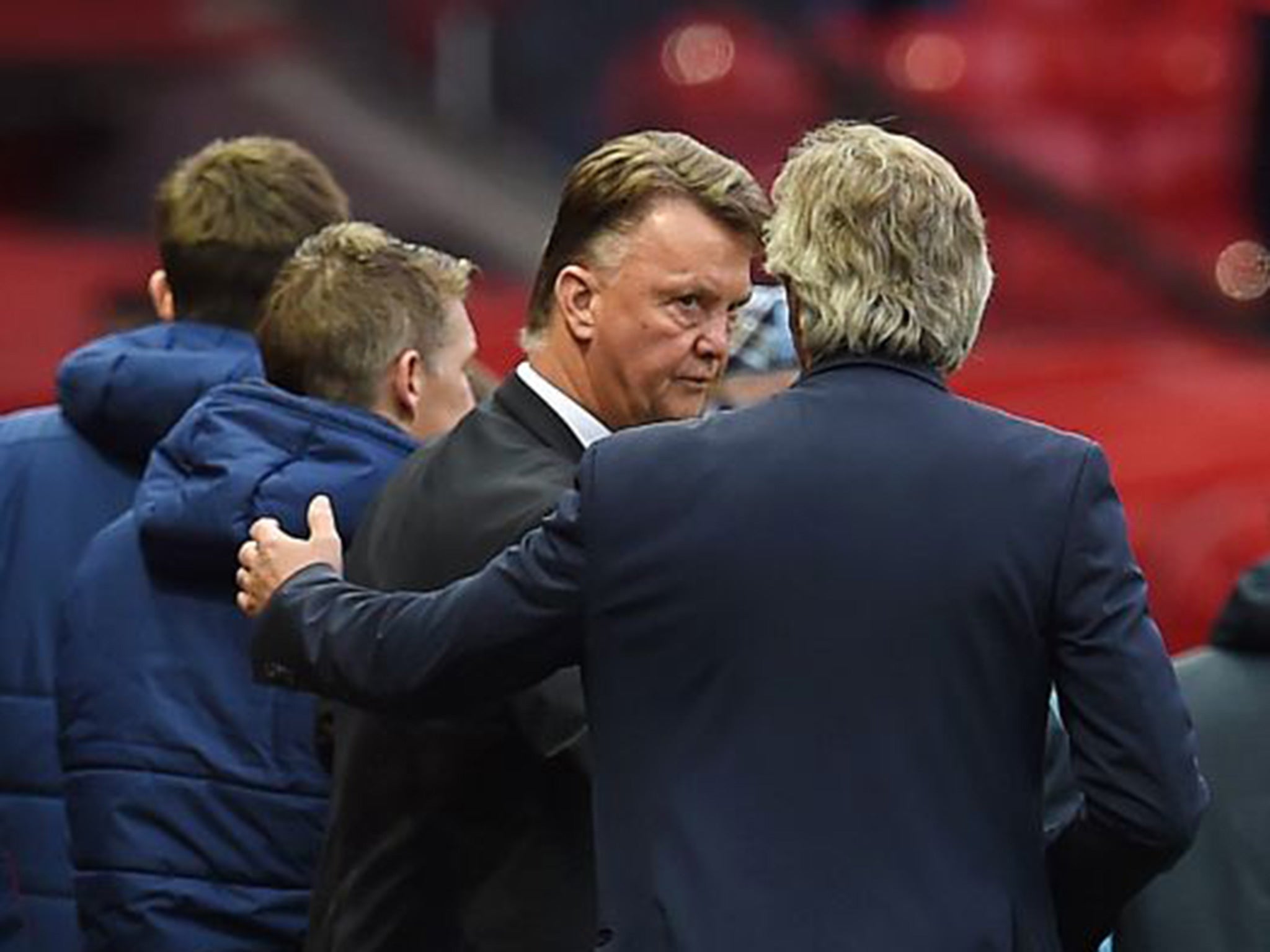 Manuel Pellegrini and Louis van Gaal are both fighting for their jobs