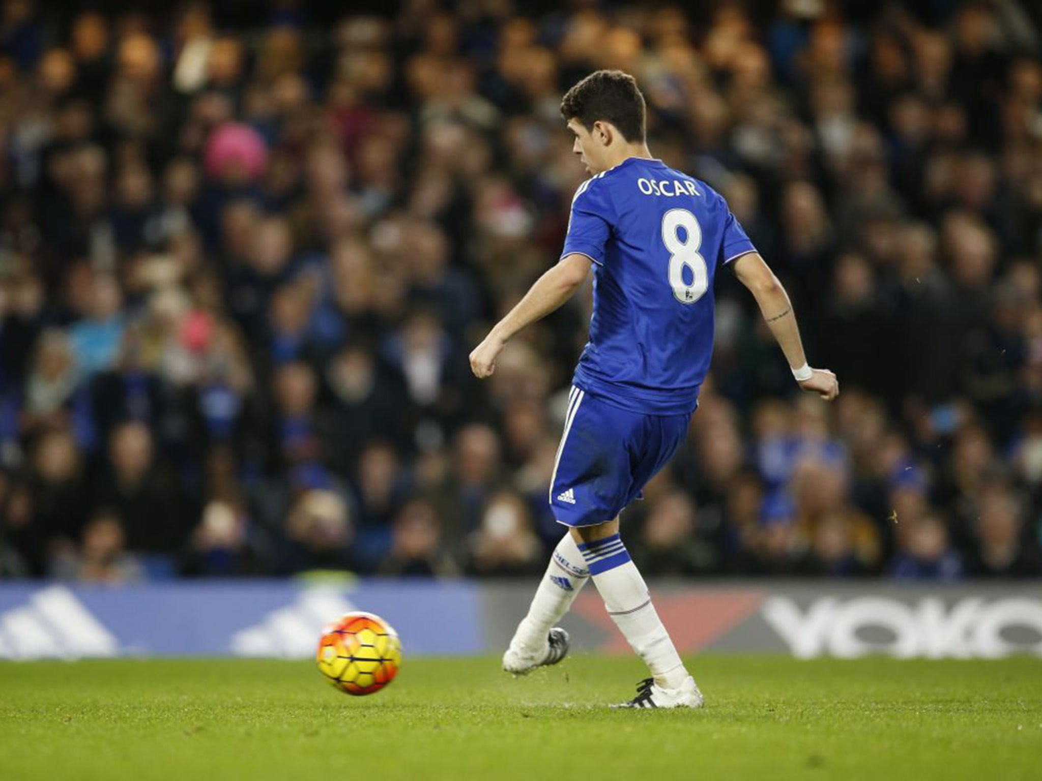 Oscar capped an impressive performance with a goal from the spot