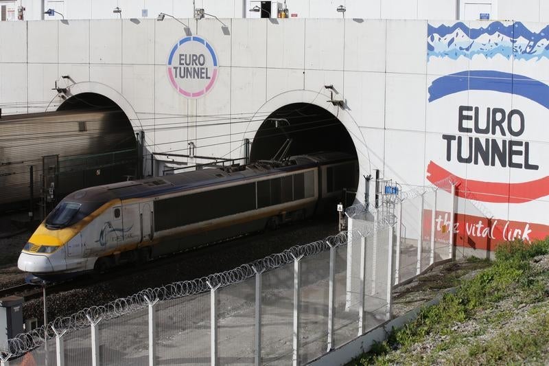 A broken rail inside the tunnel caused severe delays