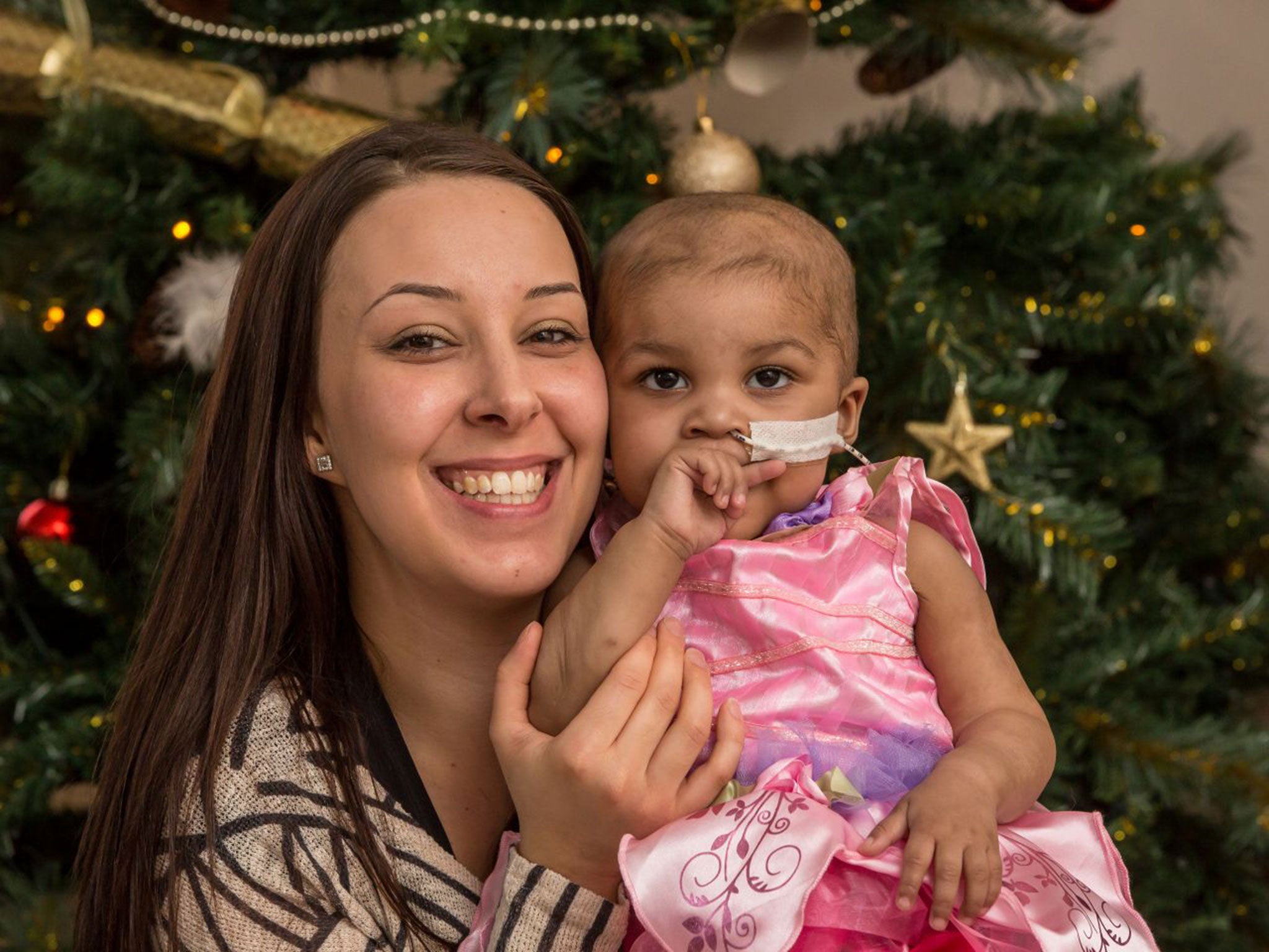 Layla Richards is back at home for Christmas with her mother, Lisa