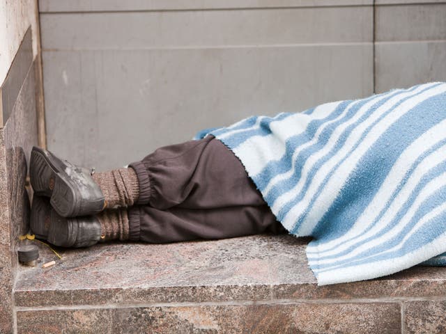 3000 people sleep rough each night in Britain