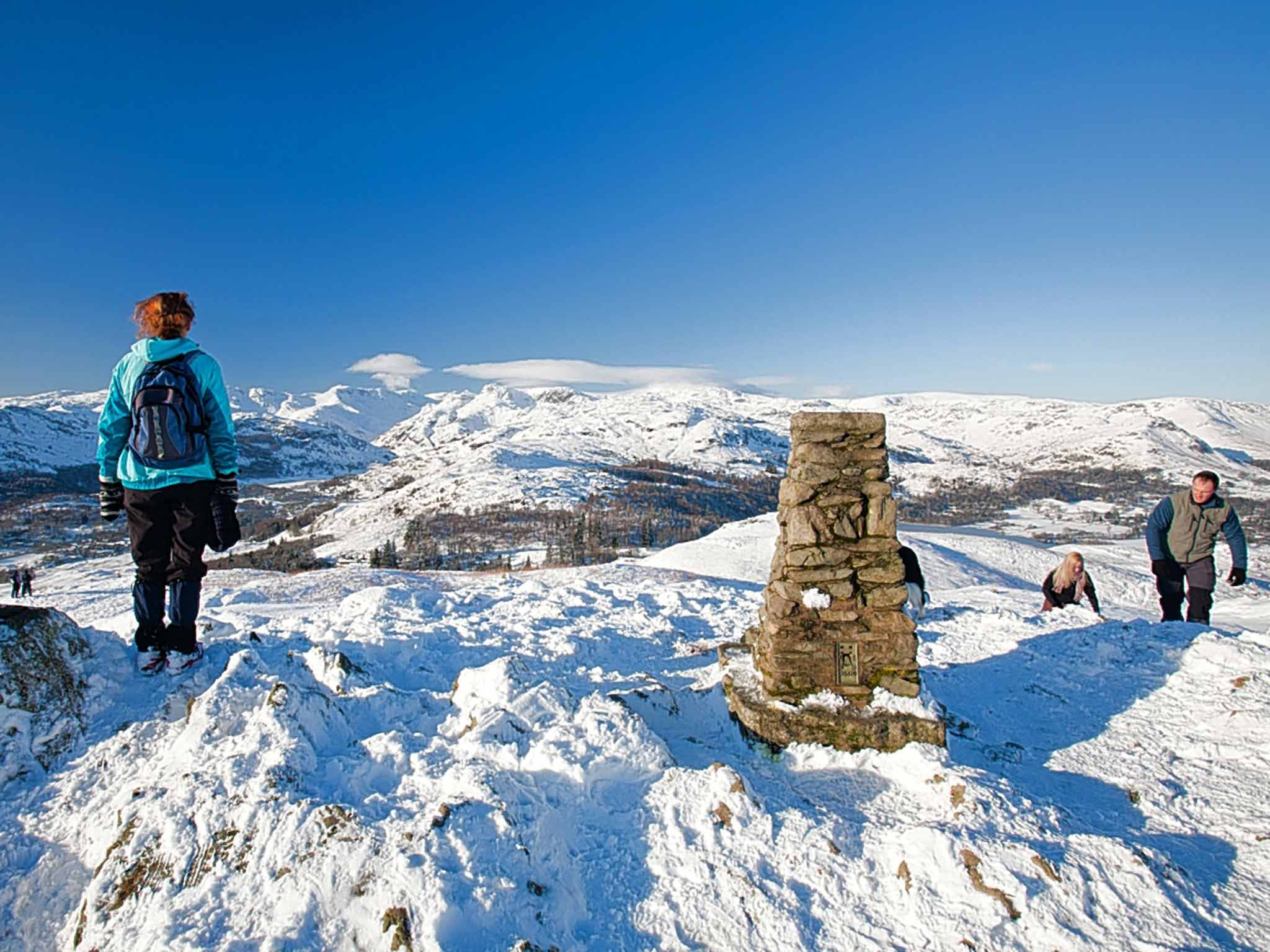 Leg-stretcher: Loughrigg, in the Lake District, is a rewarding challenge