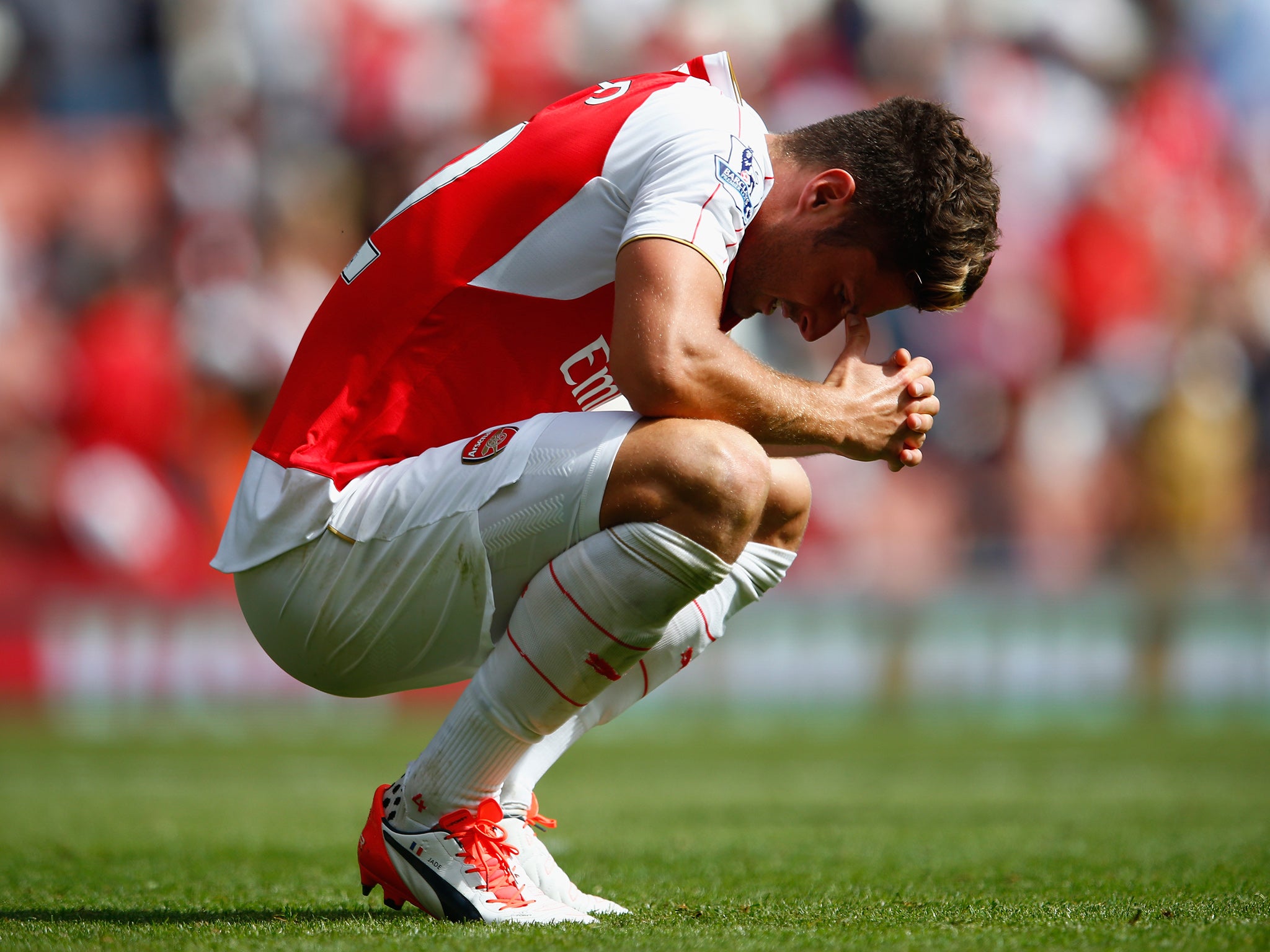 Arsenal striker Olivier Giroud