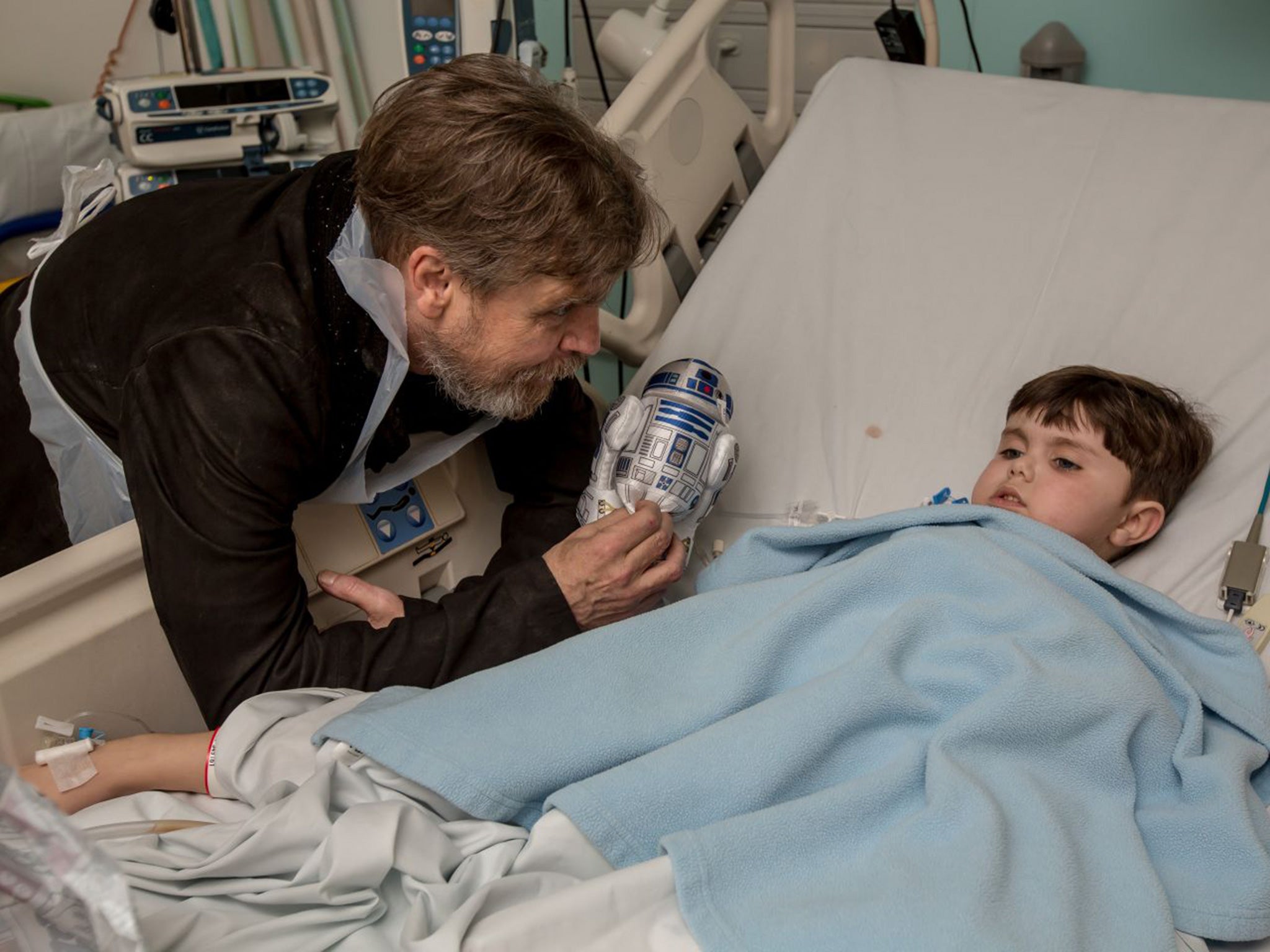 Mark Hamill at GOSH with Jake Morgan