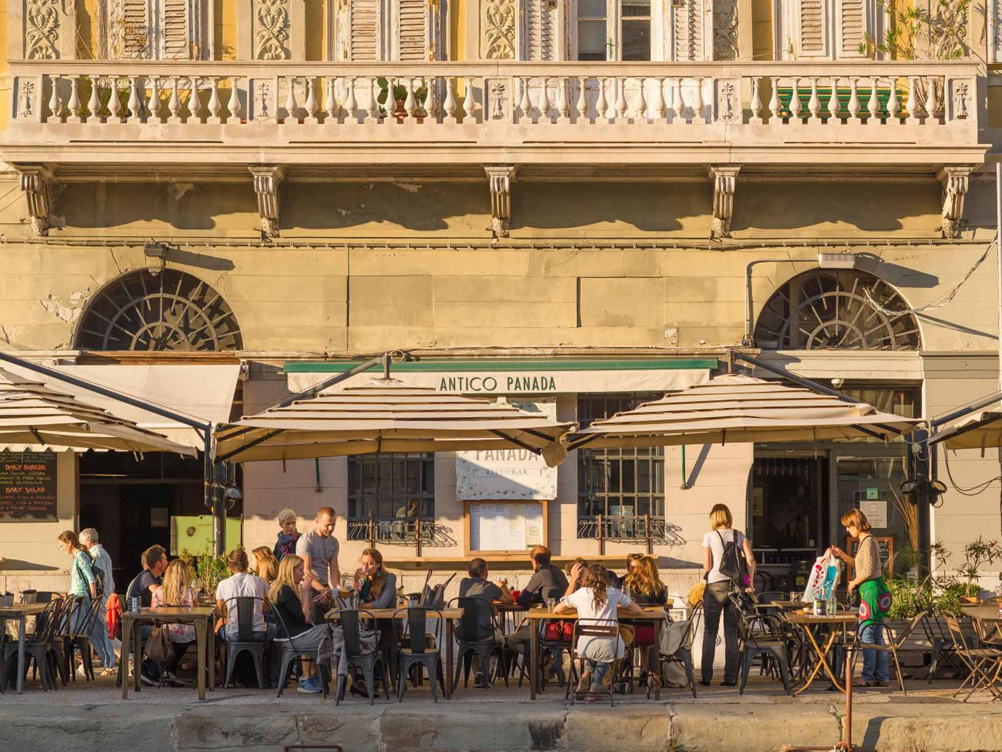 Full of beans: café culture on the city's waterfront