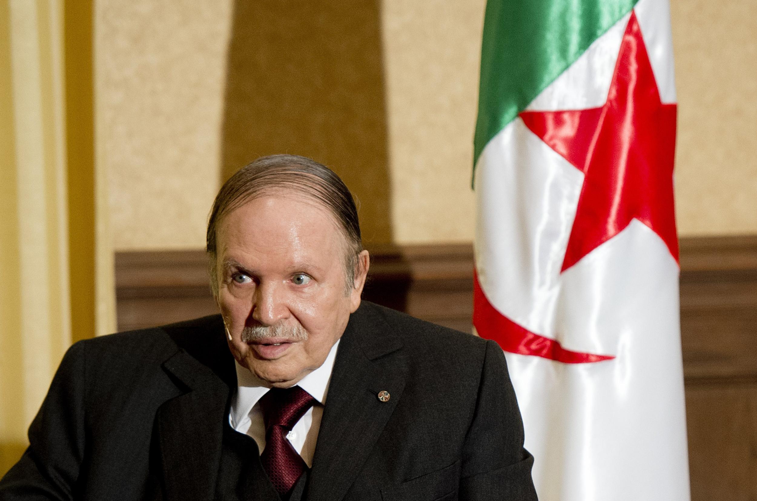 There are concerns Algeria's 78-year-old President Abdelaziz Bouteflika (pictured) may have been ousted in a so-called 'soft coup'