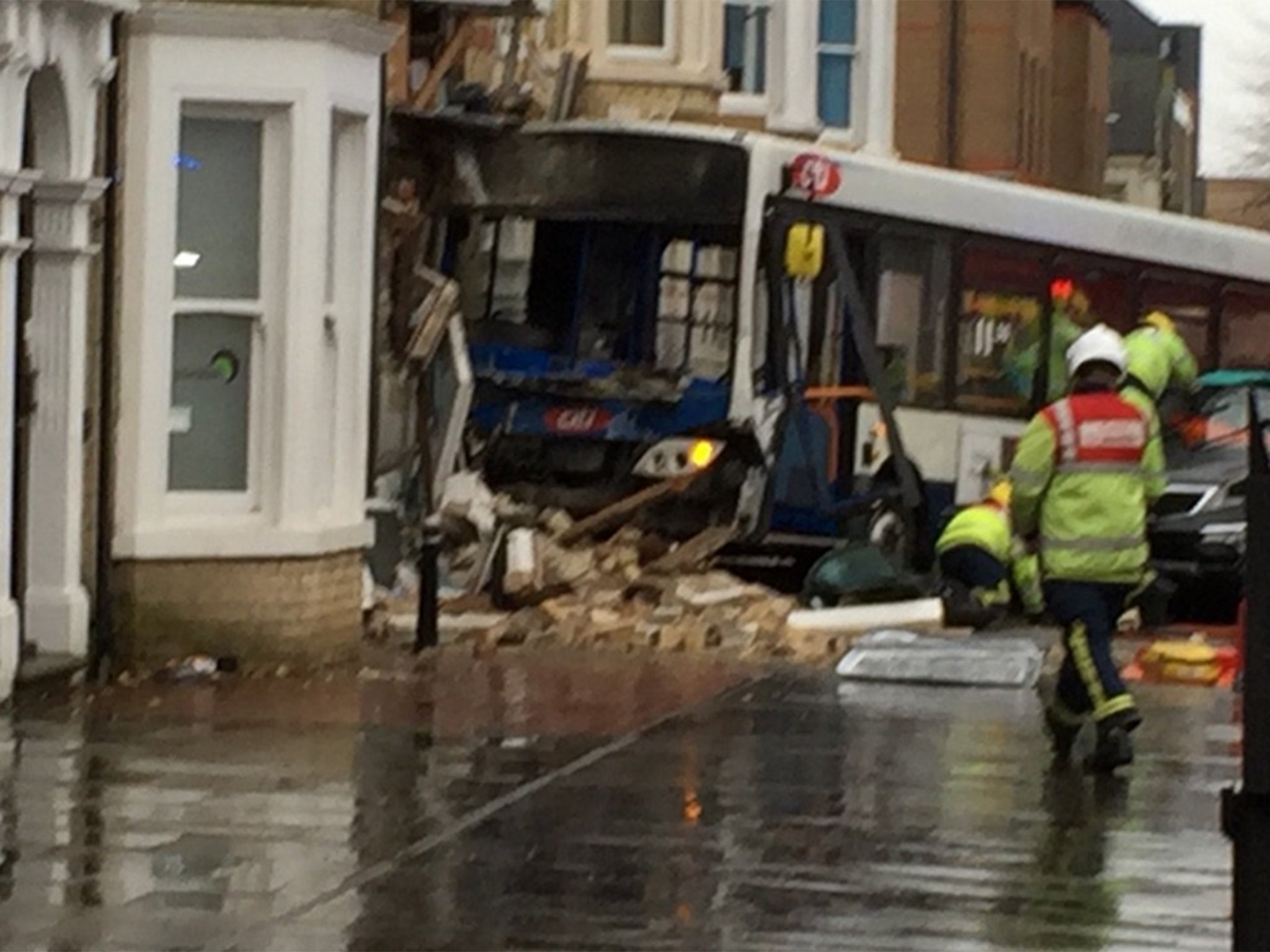 There were no fatalities, the East of England ambulance service said, adding that none of the injured are in a “time critical” condition.