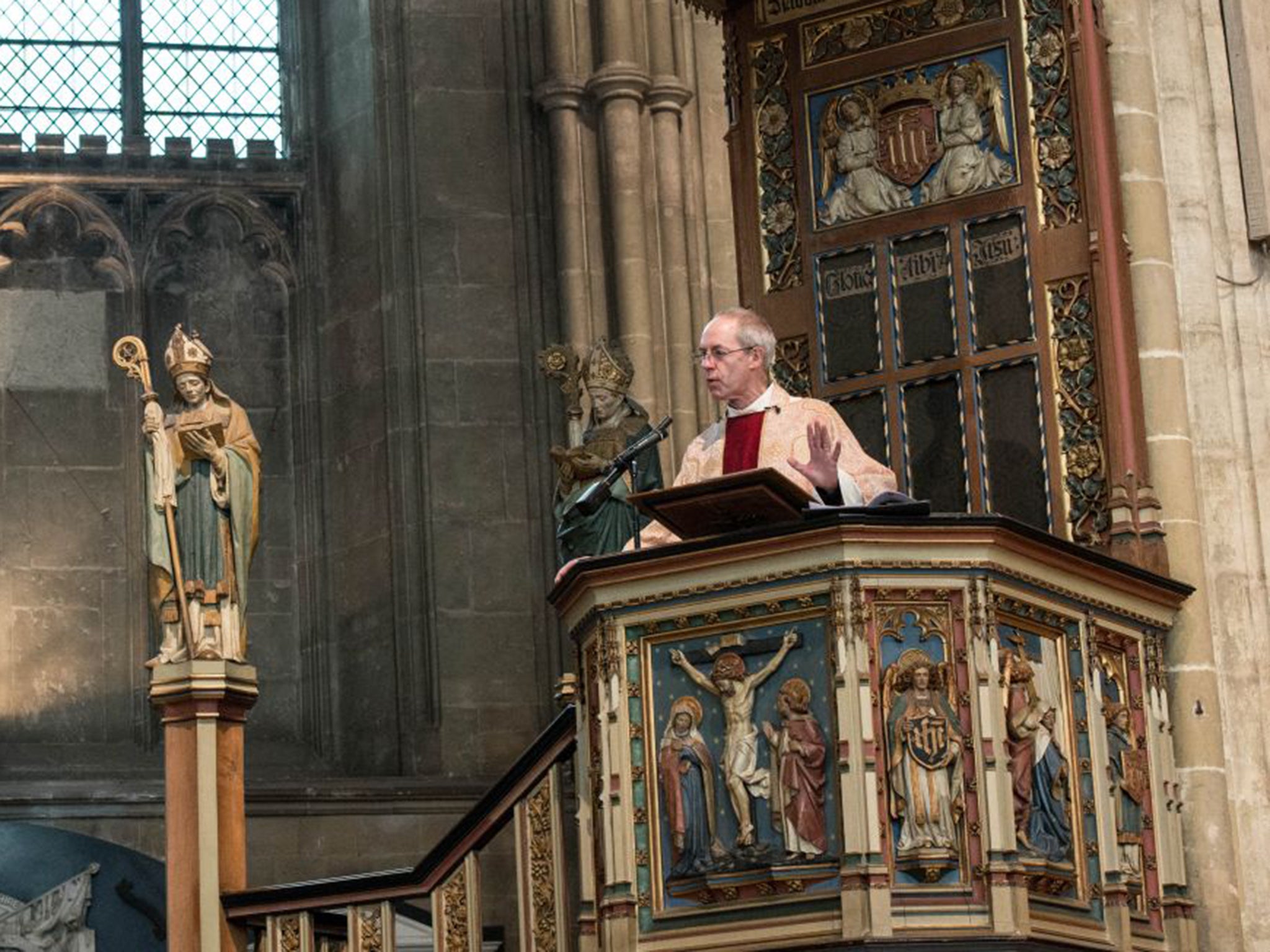 The Archbishop of Canterbury delivers his Christmas Day sermon