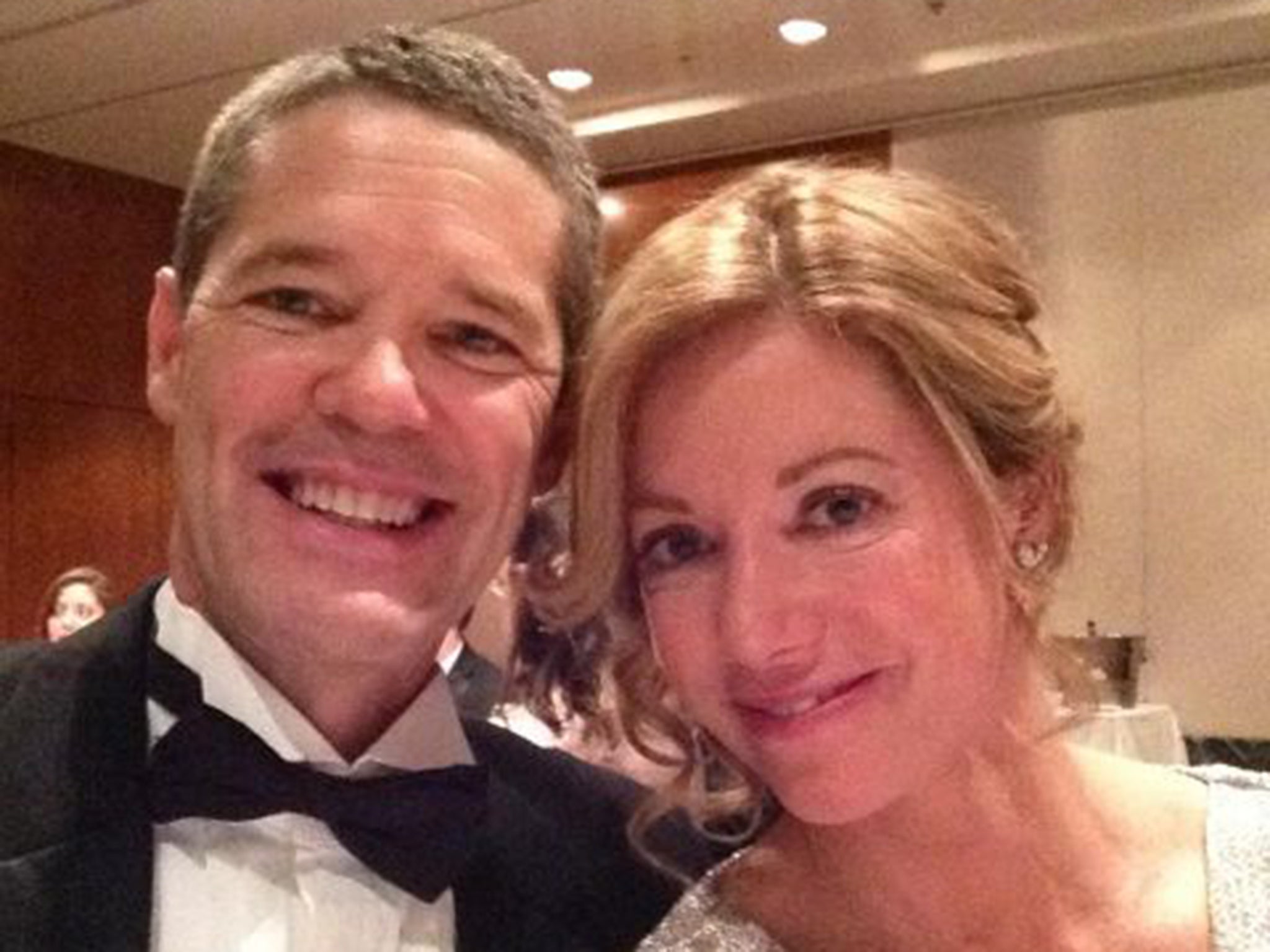 Michael Punke and his wife Tracie at the US Marine Ball