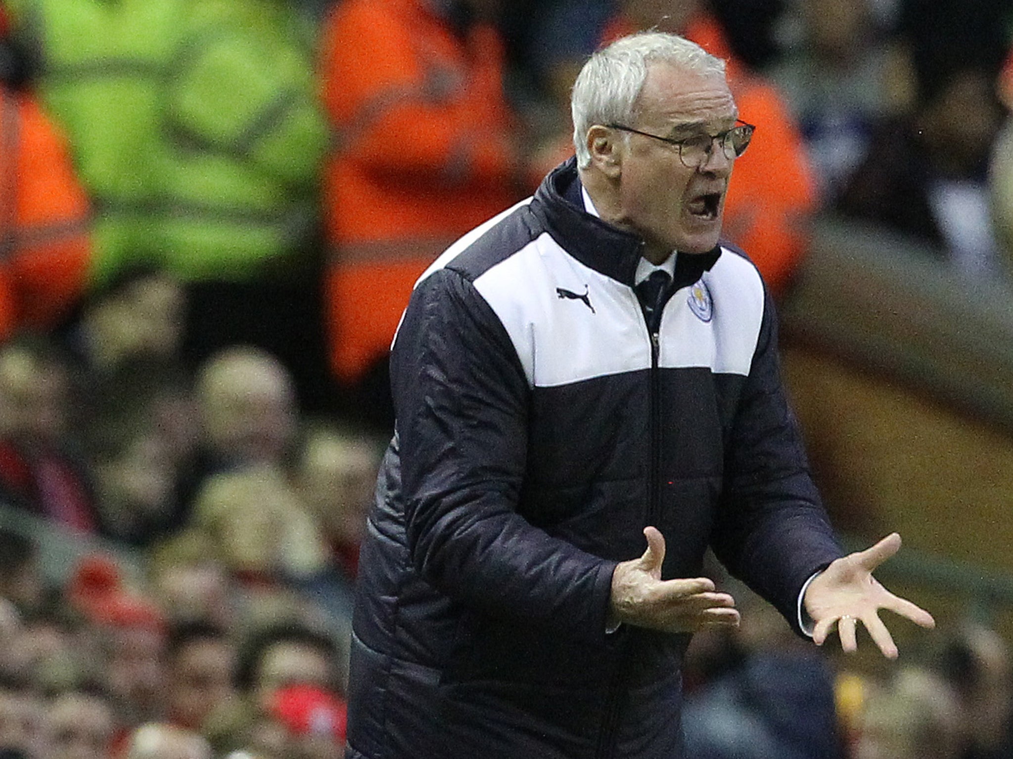 Leicester City manager Claudio Ranieri