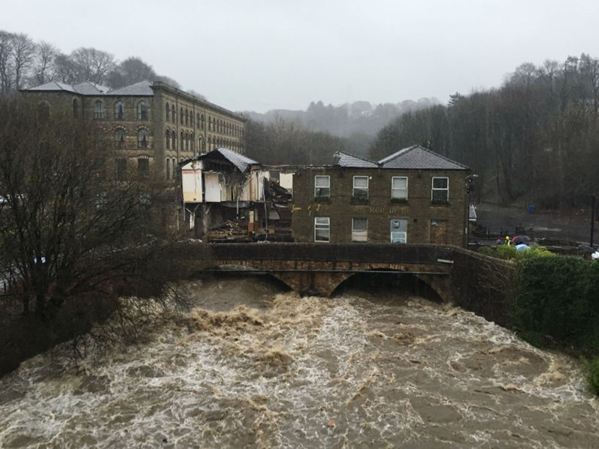 The Waterside pub in Summerseat