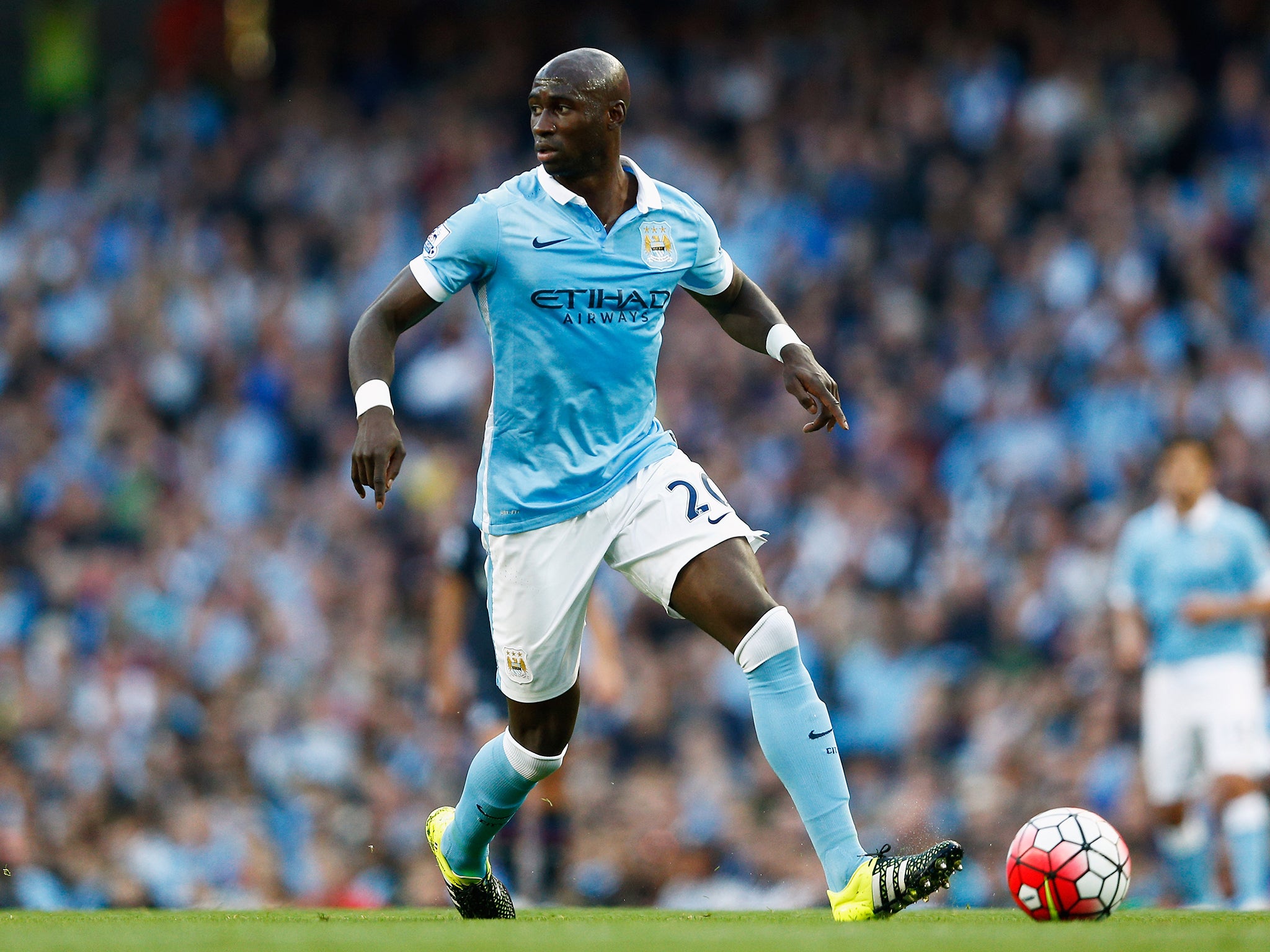 Manchester City defender Eliaquim Mangala