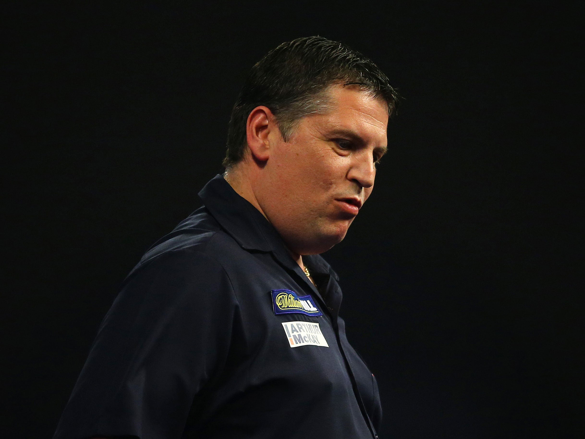 Reigning PDC world champions Gary Anderson