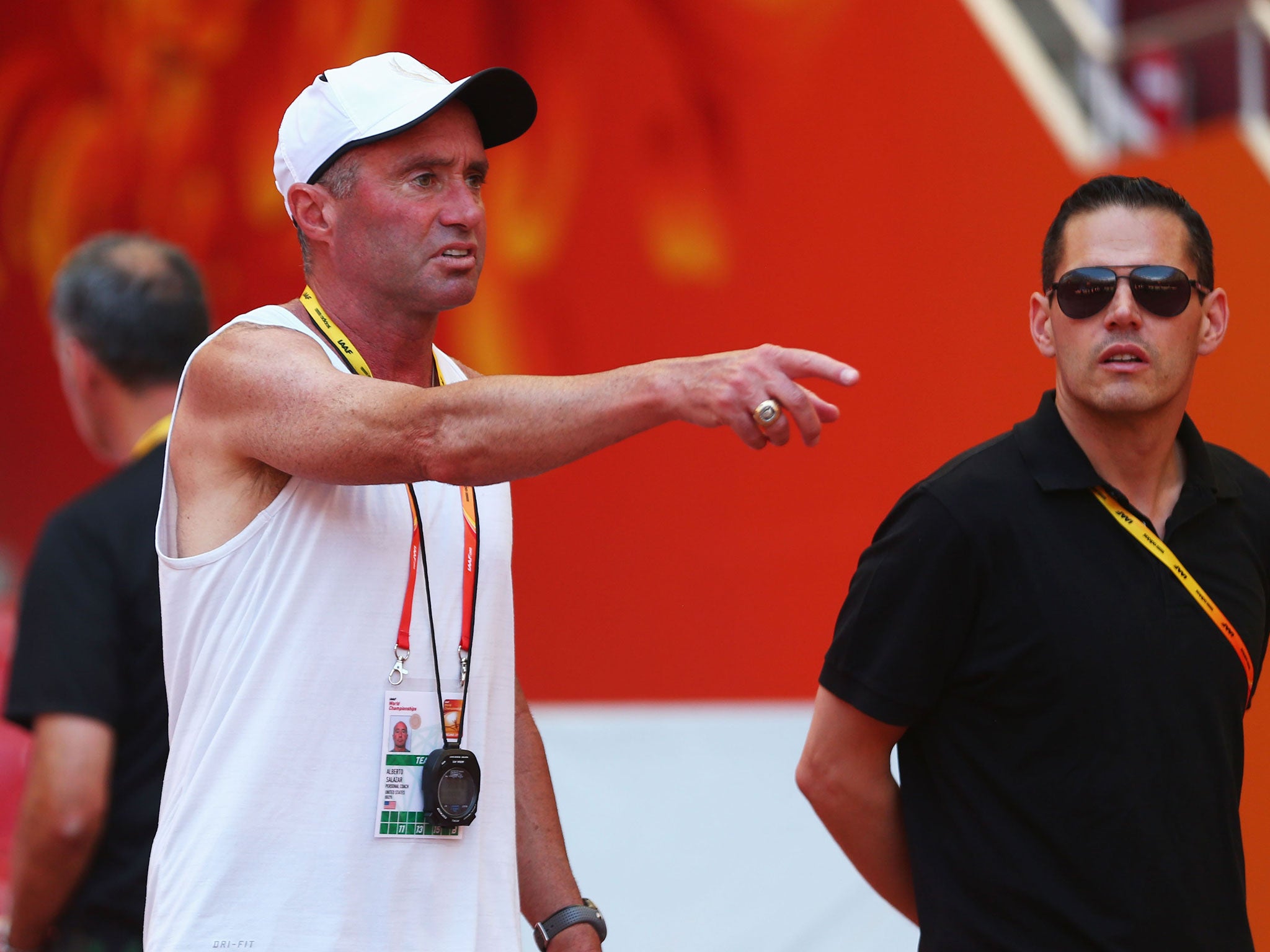 Doubts over Alberto Salazar (left) make Mo Farah’s presence at his Oregon base deeply unsettling