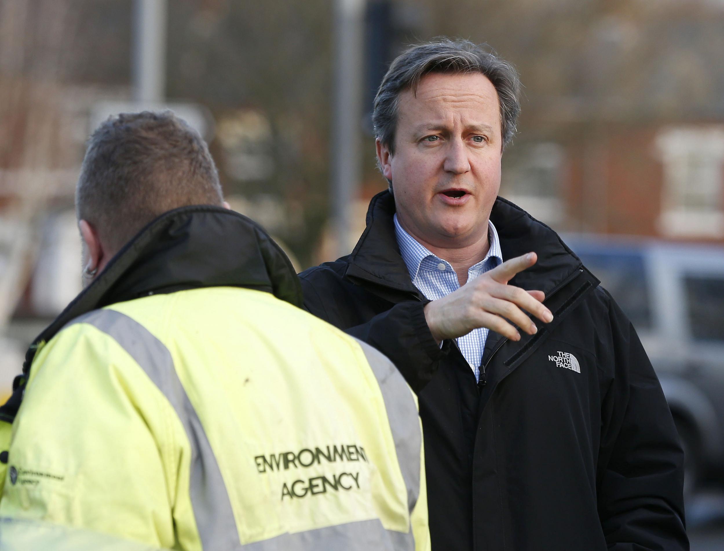 David Cameron described the flooding in Yorkshire over the weekend as 'unprecedented'