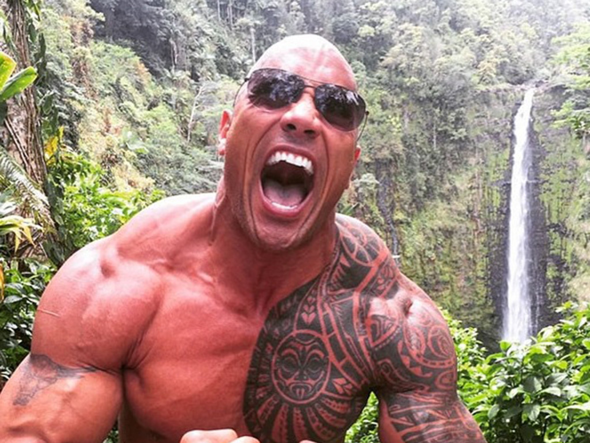 (instagram.com/therock