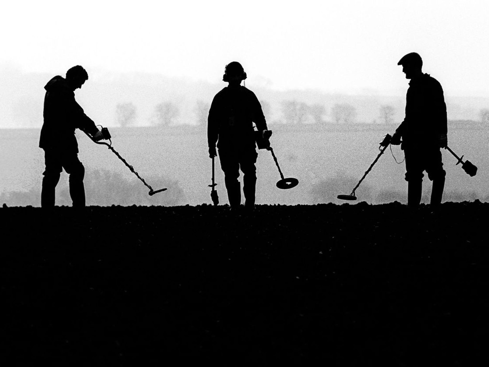 Law-abiding metal detectorists often spot nighthawkers and their wares when they are put up for sale