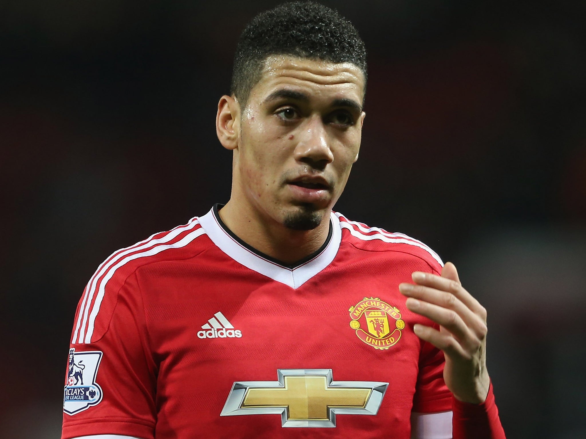 Manchester United defender Chris Smalling