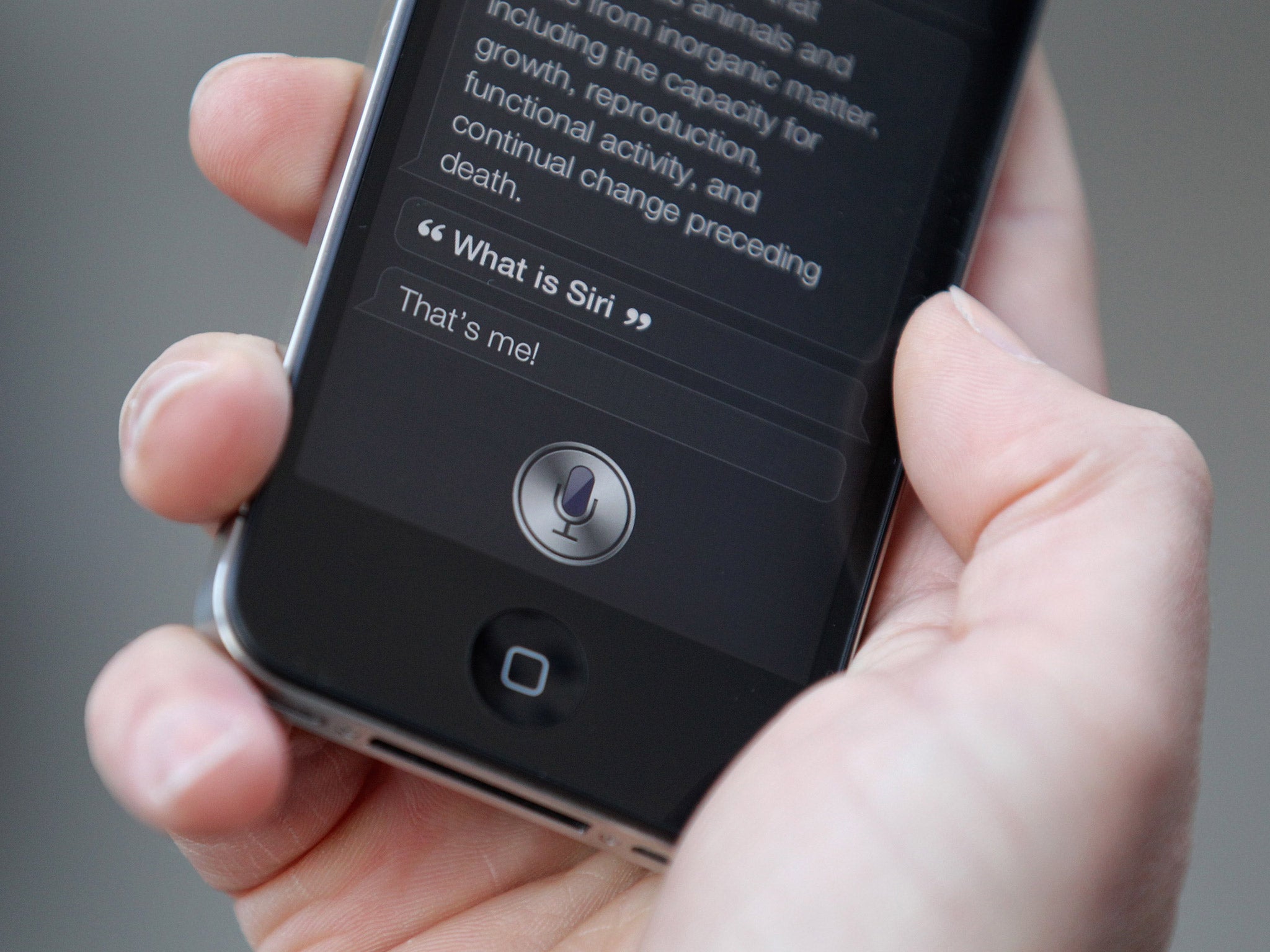 Siri, Apple's voice-activated personal assistant