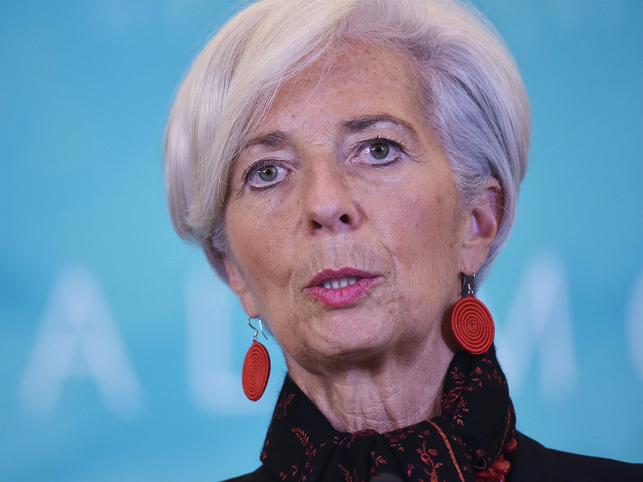 International Monetary Fund Managing Director, Christine Lagarde