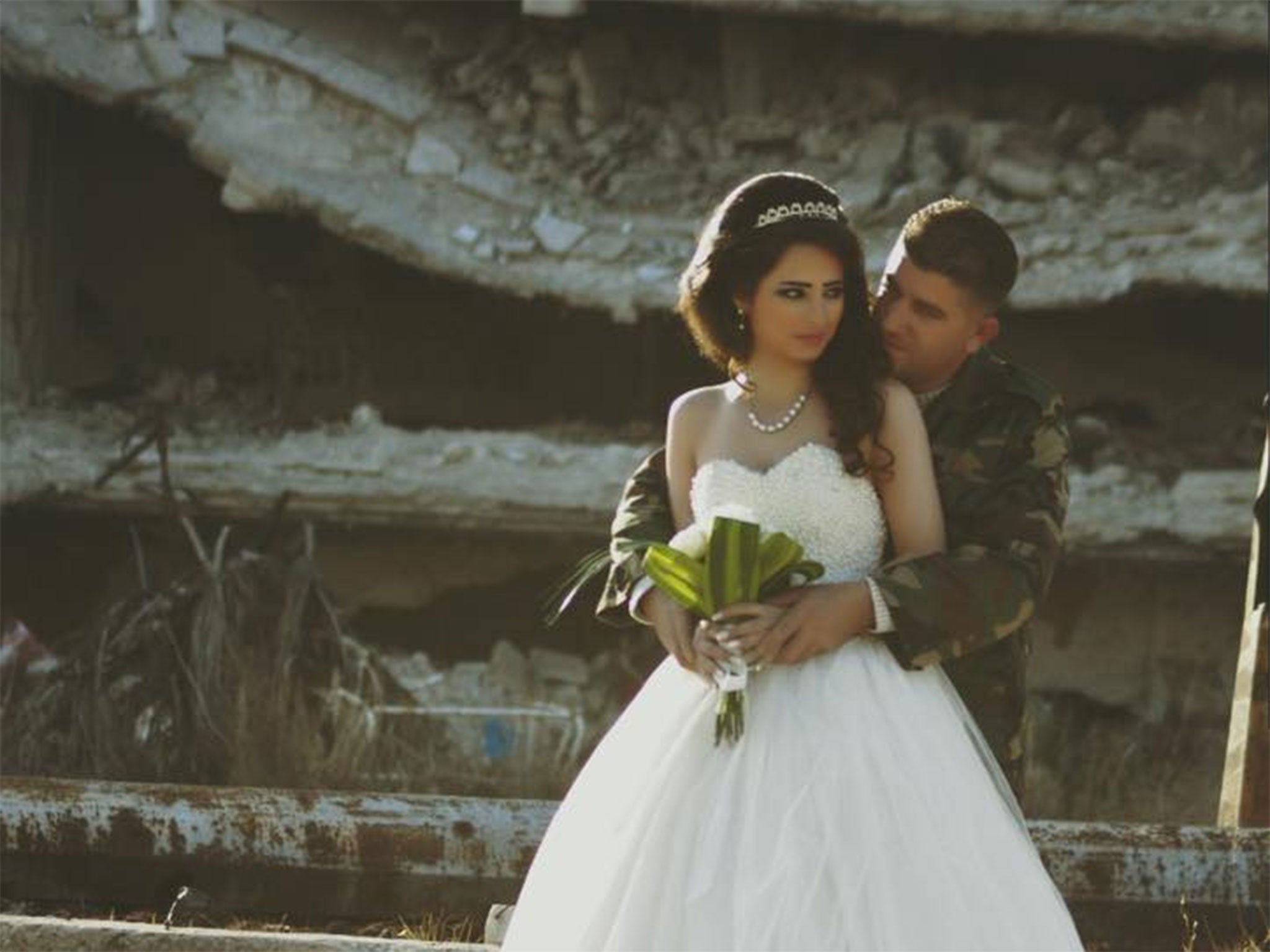 The photographer said the images showed 'life goes on' in Syria despite the war (C/O: Jafar Meray)