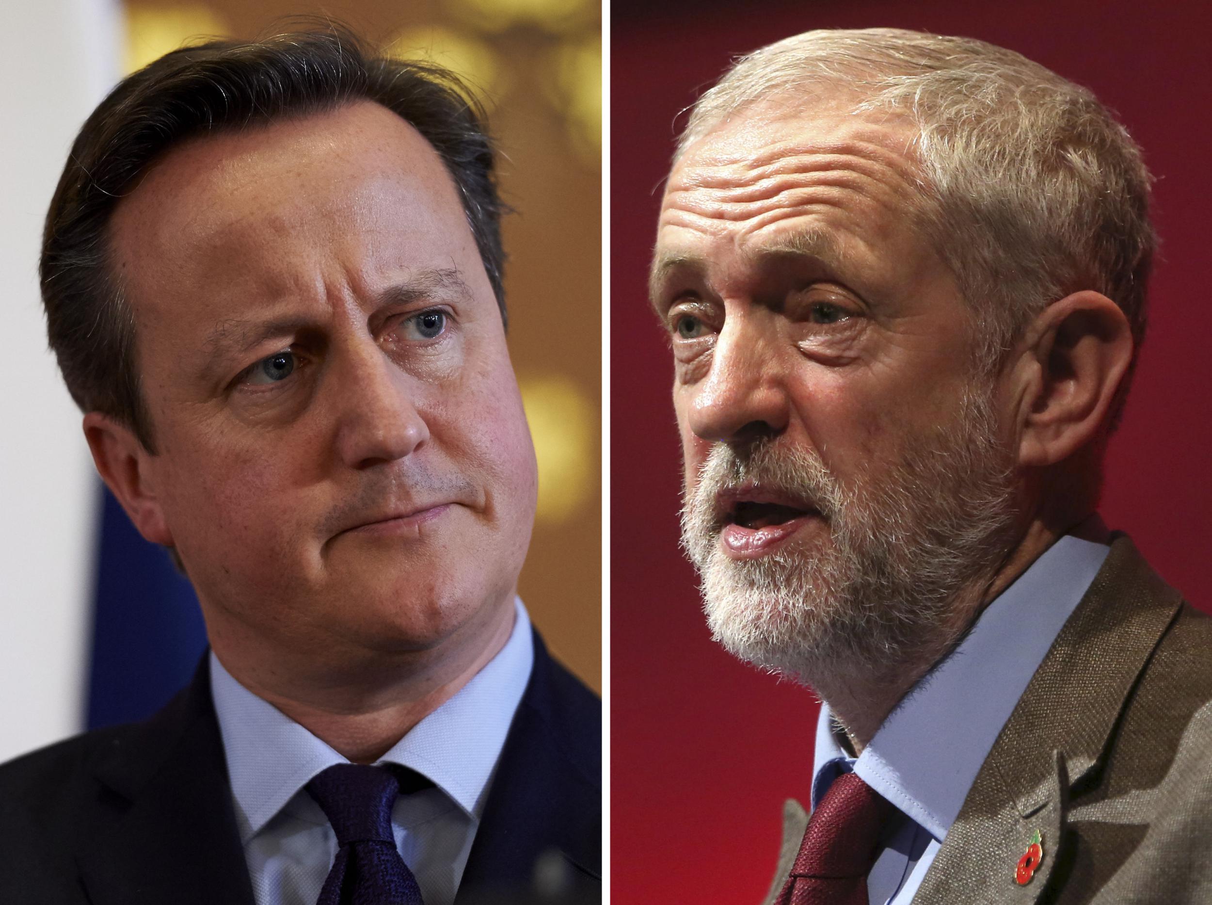 David Cameron and Jeremy Corbyn will both face challenges in party management in 2016