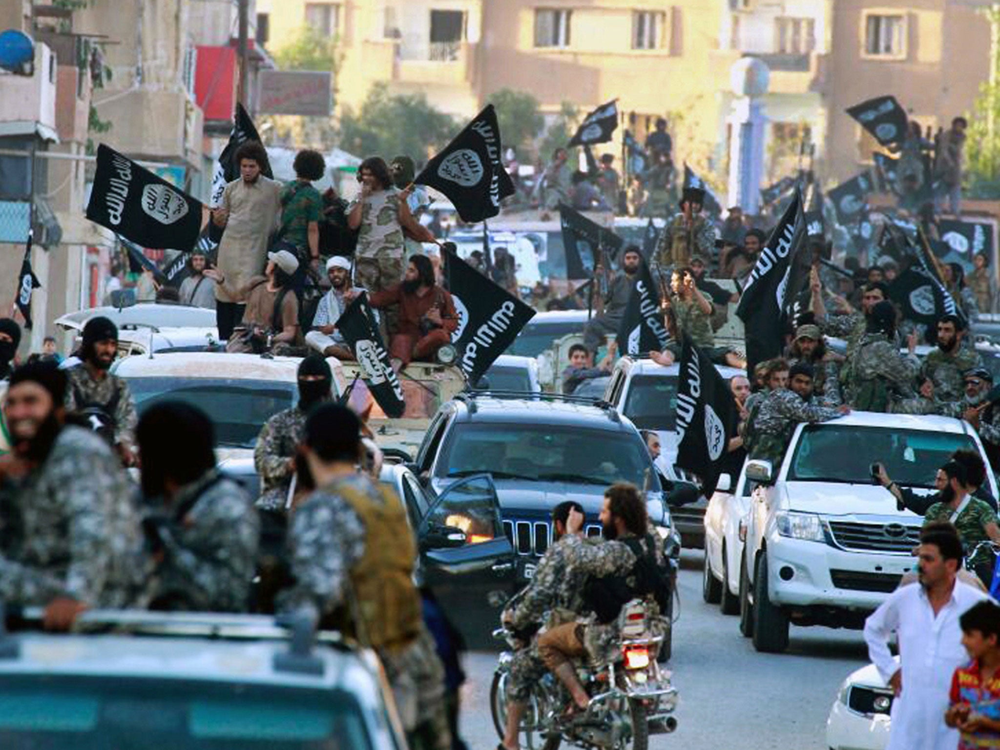 &#13;
The men were reportedly deployed from the Isis territories in Syria by the group's leaders &#13;