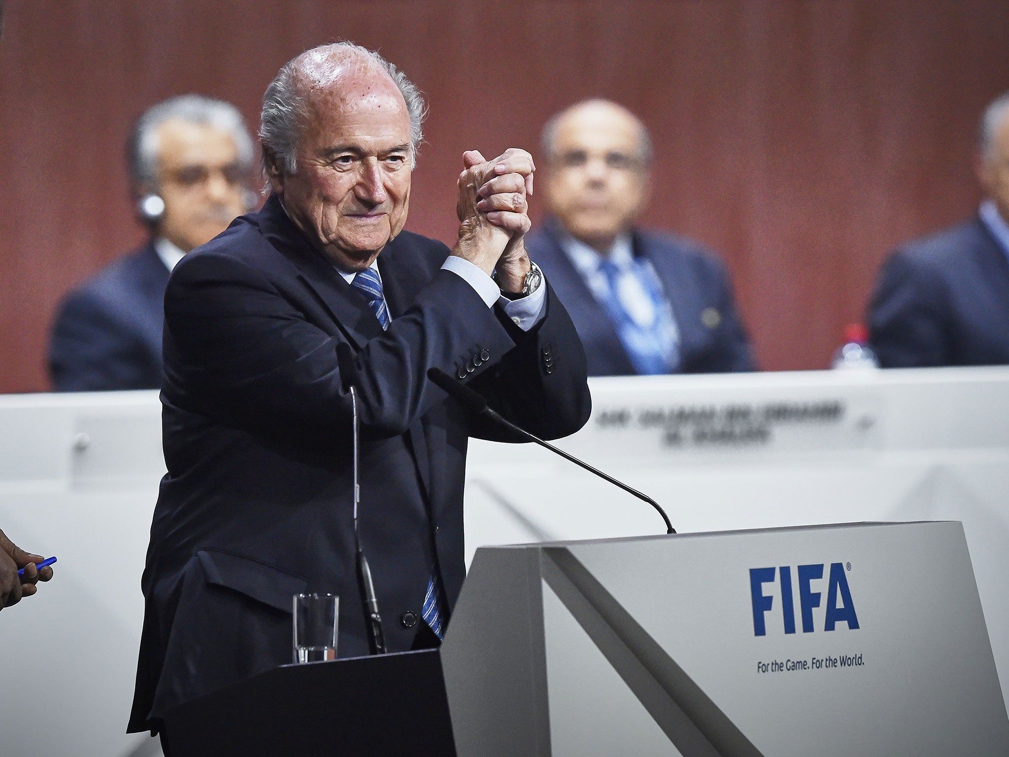 Fifa president Sepp Blatter