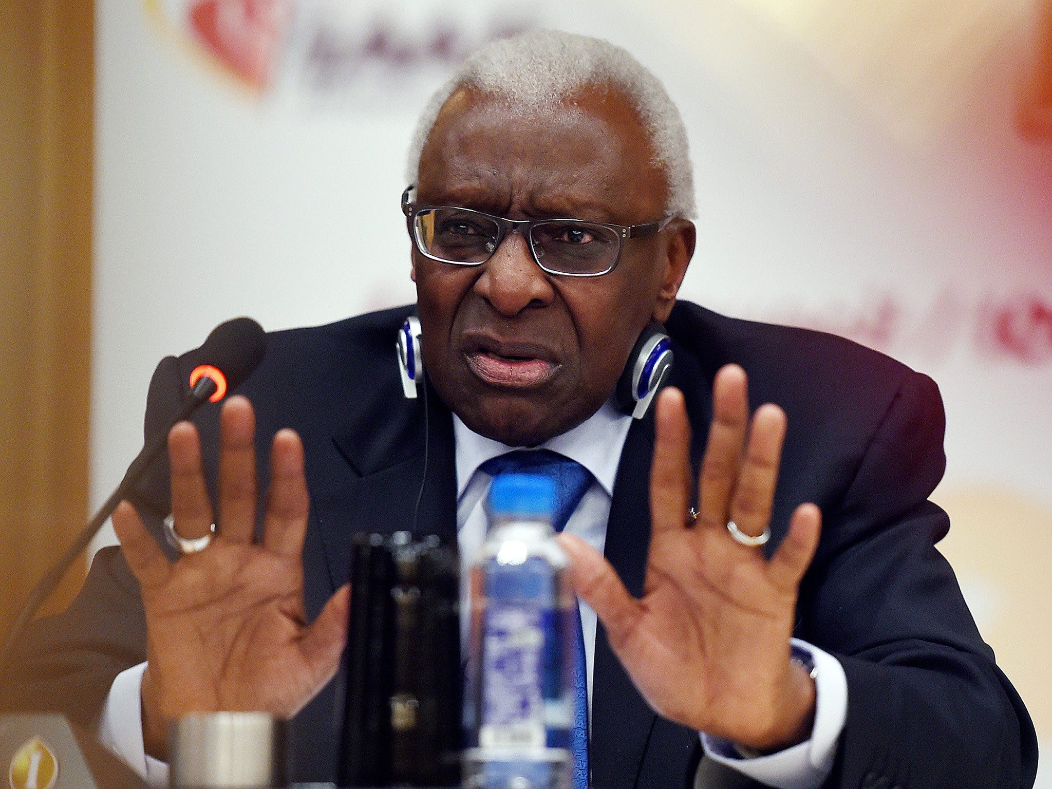 Former IAAF president Lamine Diack