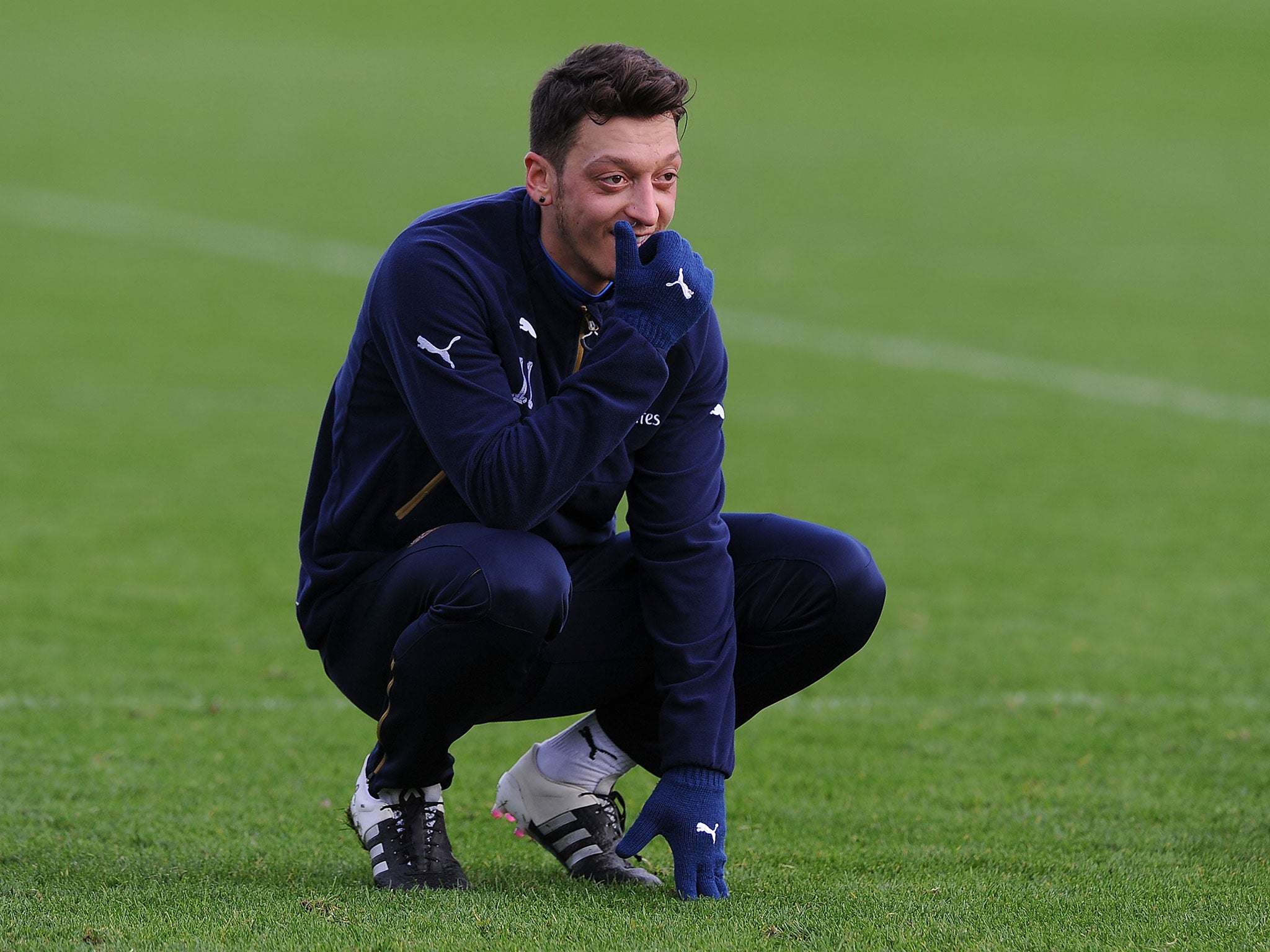 Steve McClaren was full of praise for Arsenal playmaker Mesut Ozil