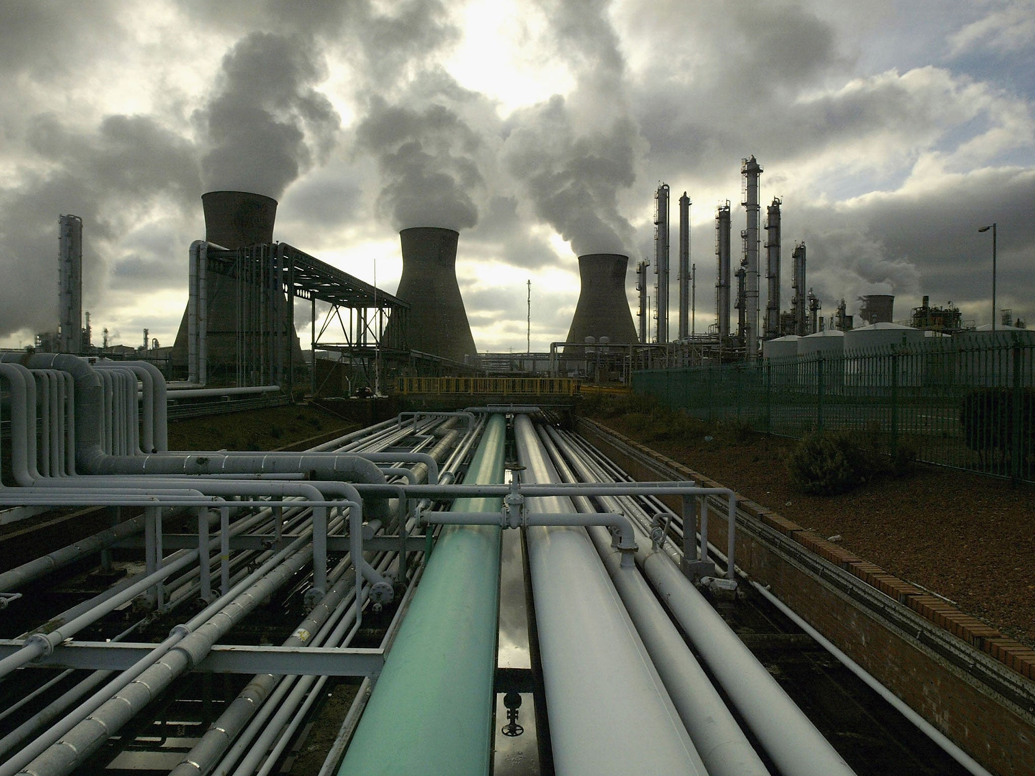 Grangemouth oil refinery