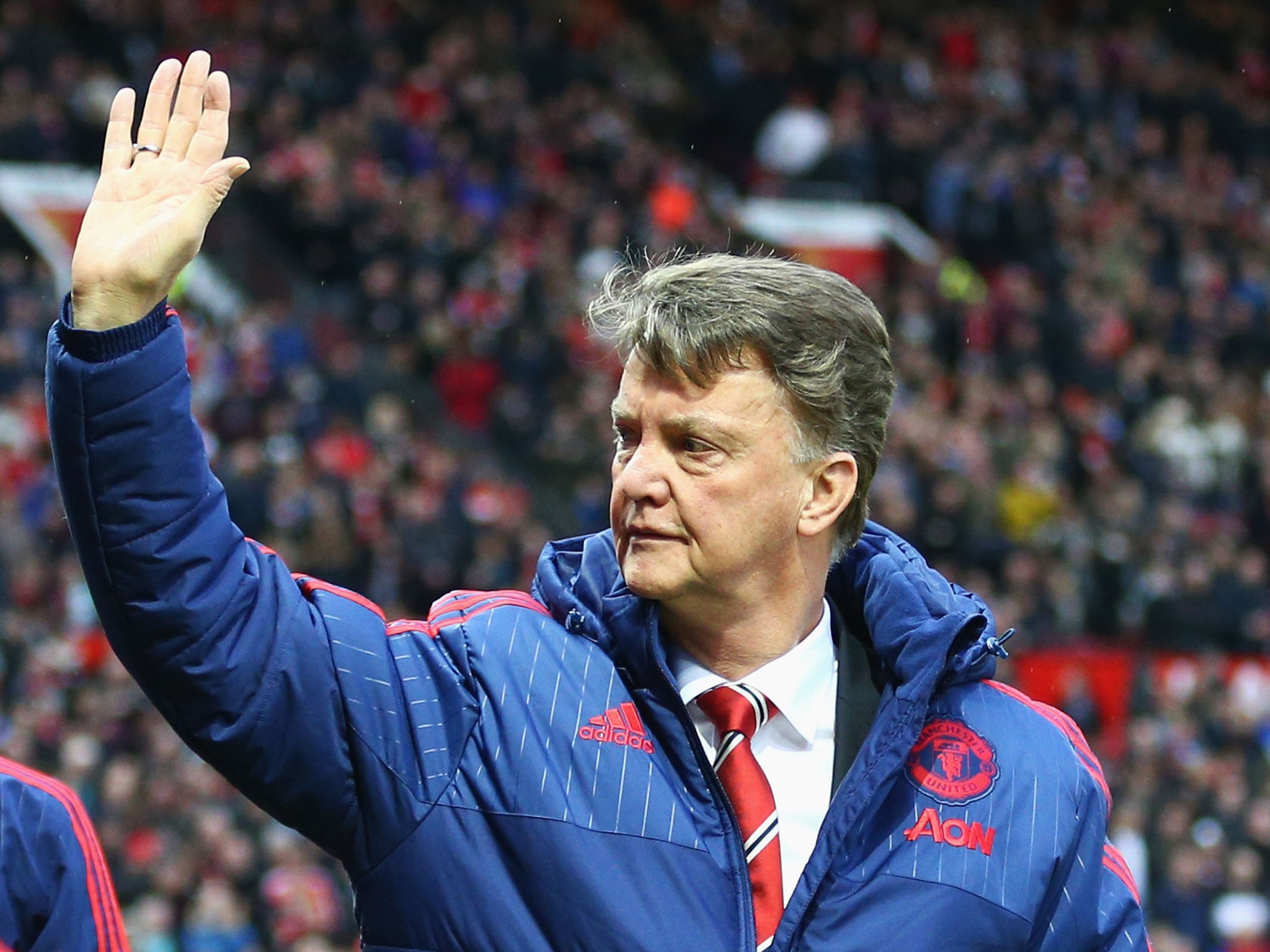 Manchester United manager Louis van Gaal