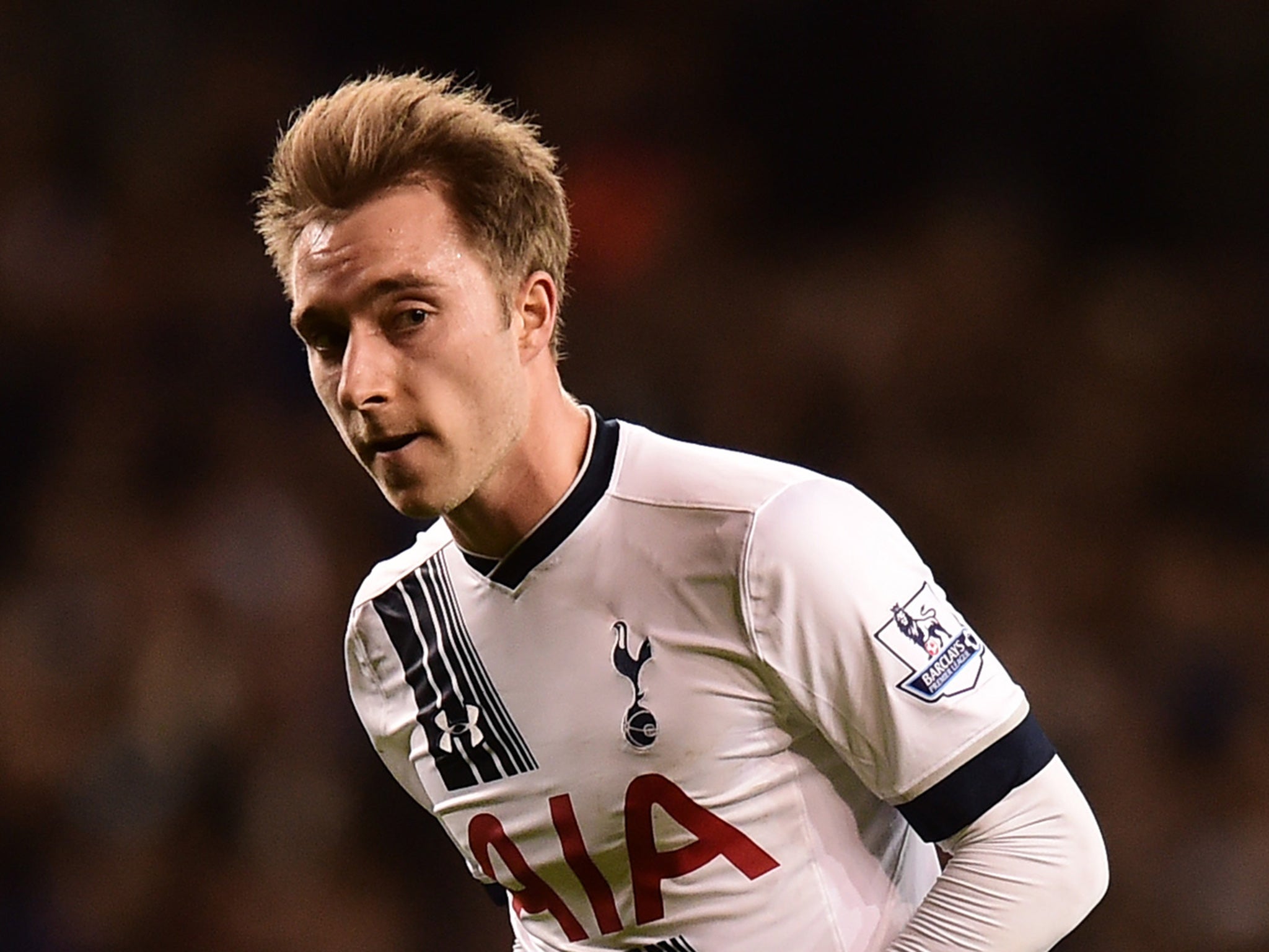 Totenham Hotspur midfielder Christian Eriksen