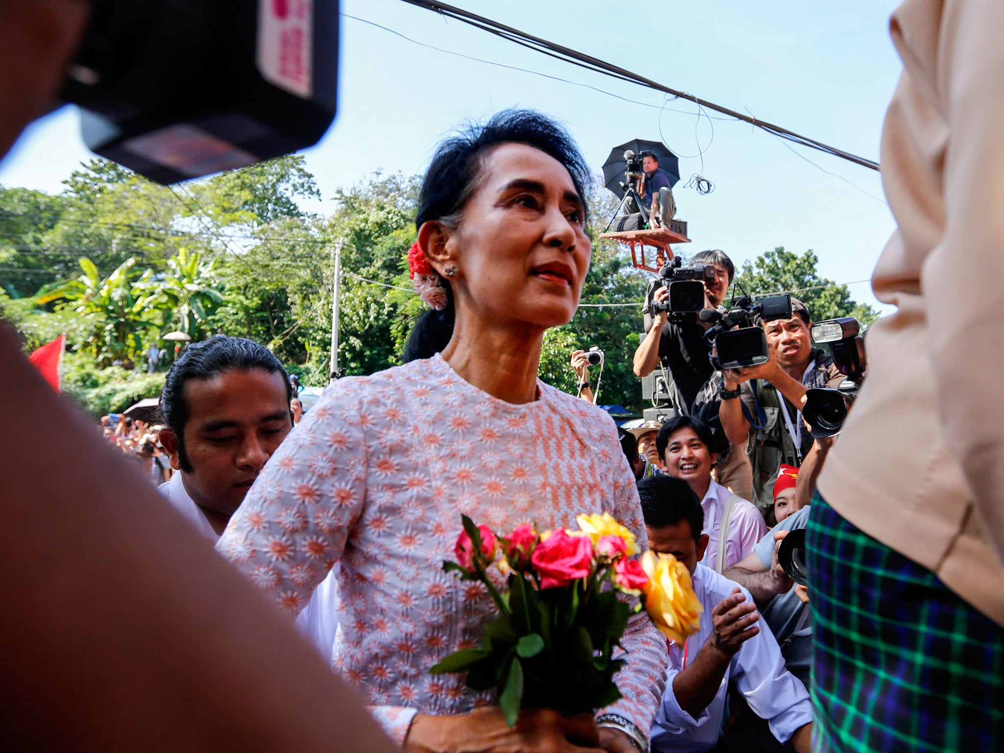 The life of Aung San Suu Kyi, who successfully confronted dictatorship, is too sensitive for publication in China