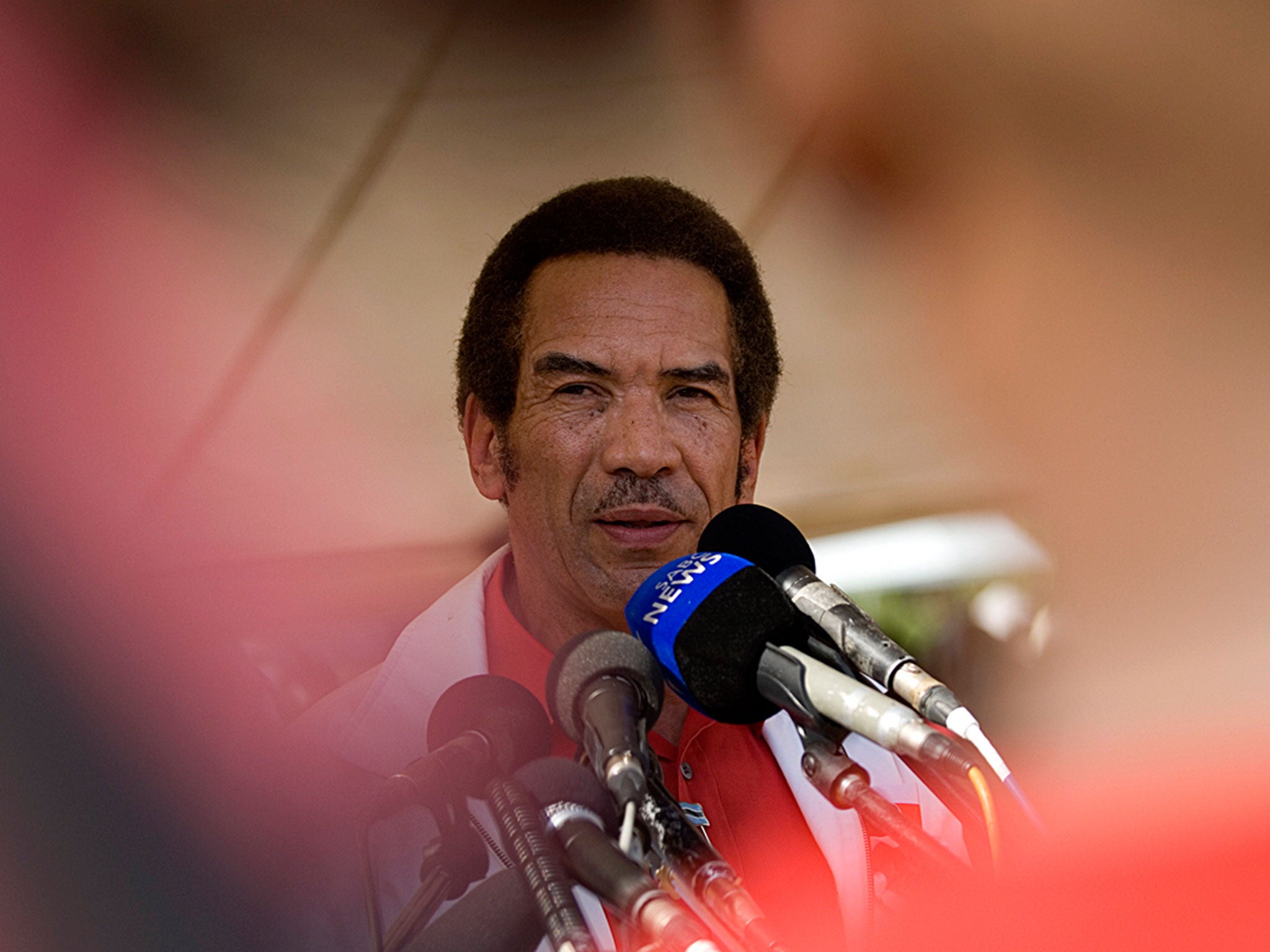 Lieutenant General Seretse Khama Ian Khama, Botswana’s President, is patron of The Tlhokomela Trust