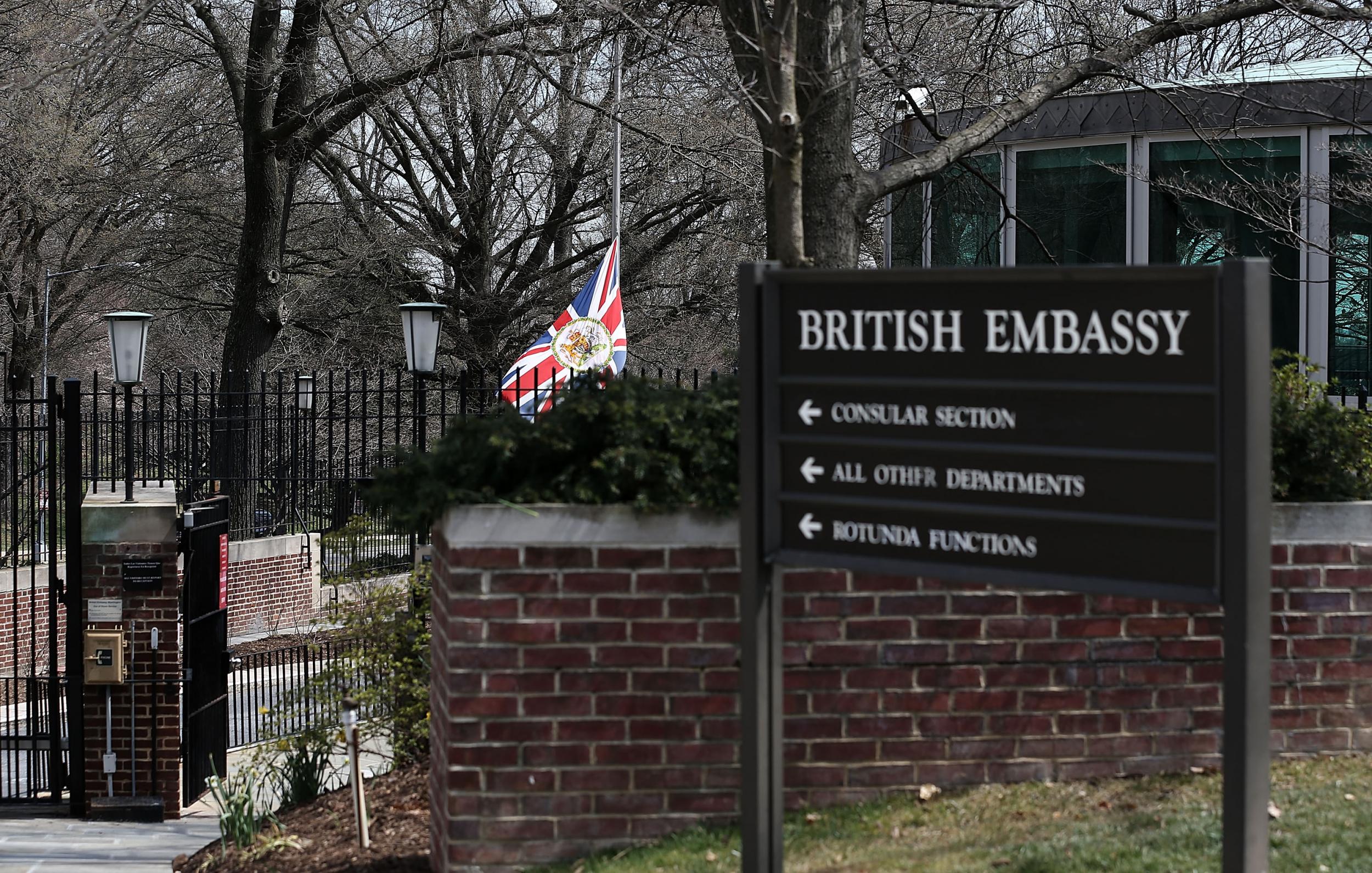 The British Embassy in Washington DC