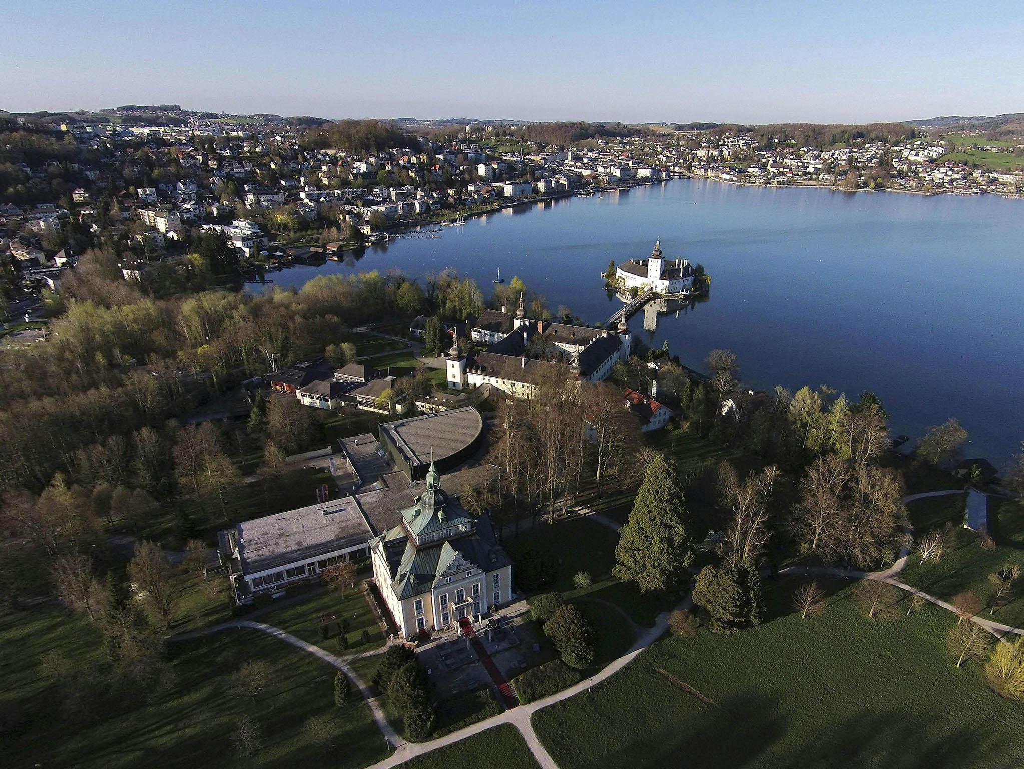 A walker discovered the suitcase in Traunsee Lake in Upper Austria, one of the country’s nine states