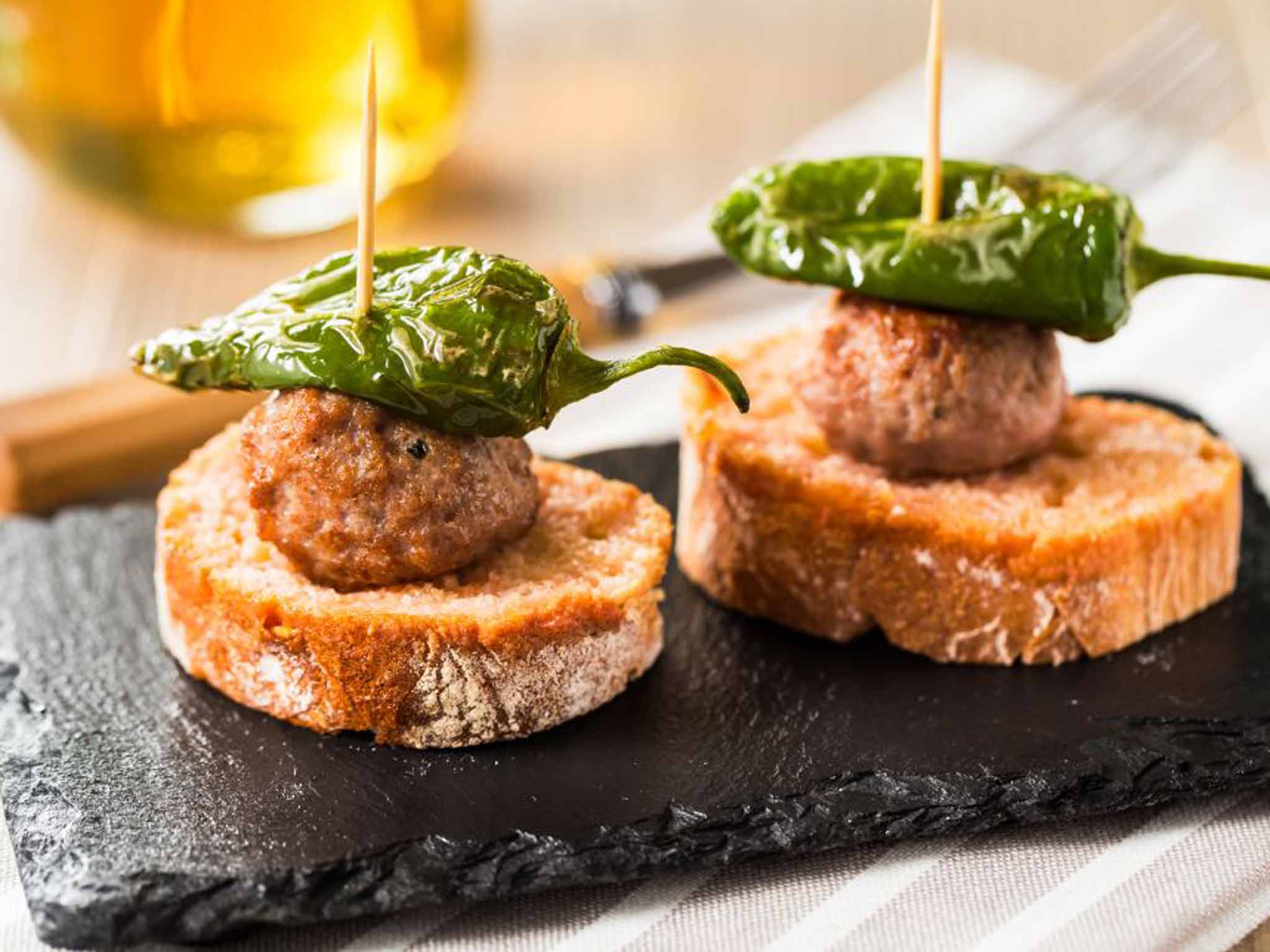 The city’s pintxos are renowned