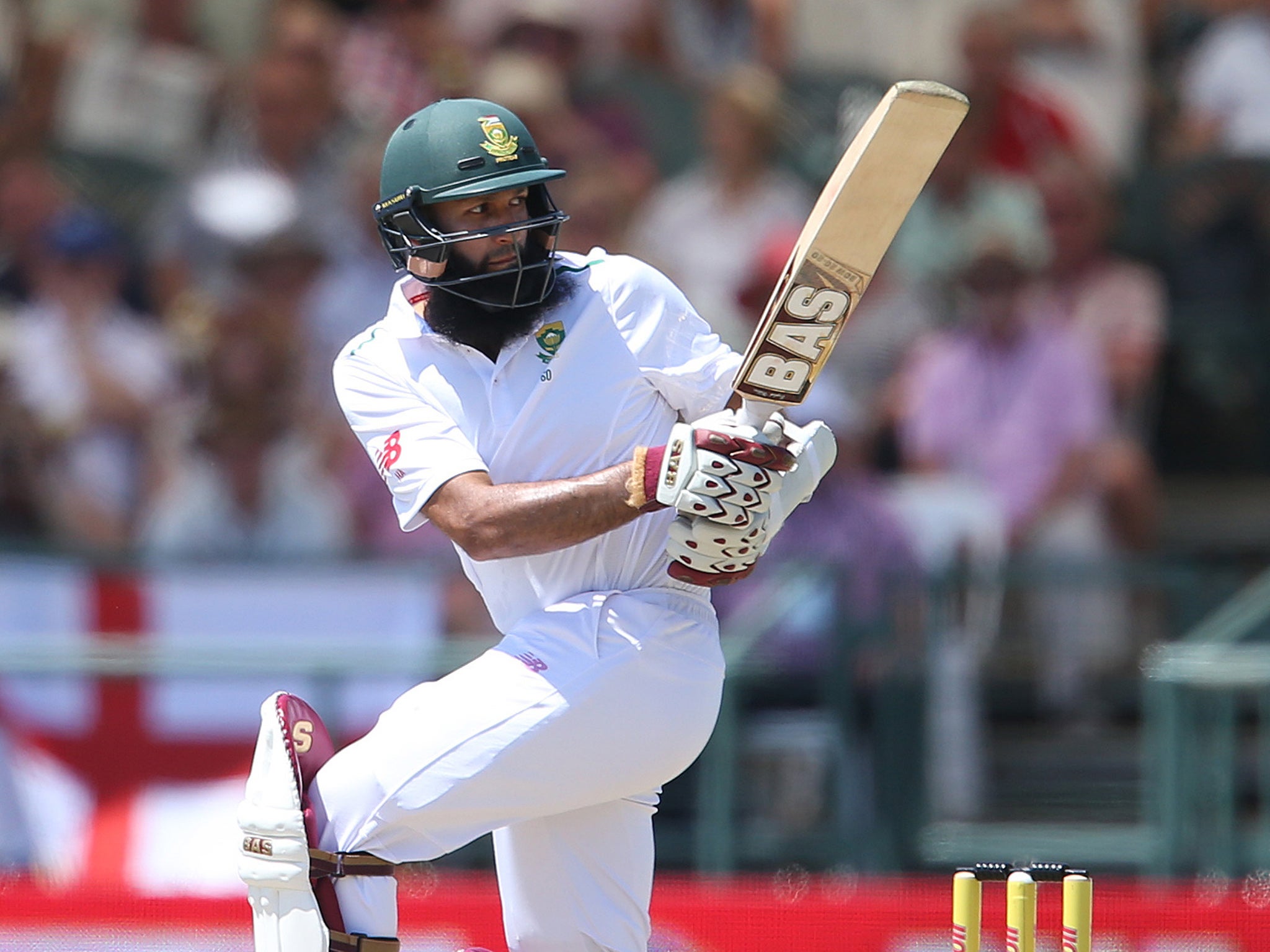 South African batsman Hashim Amla