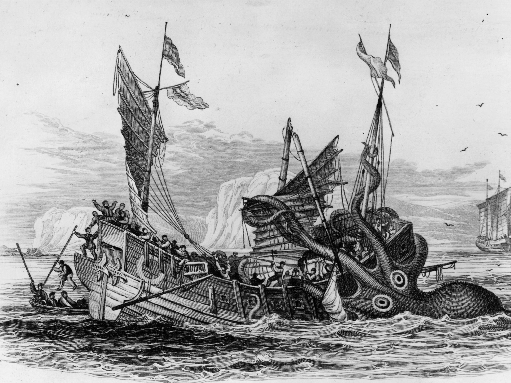 The history of the Kraken goes back to an account written in 1180