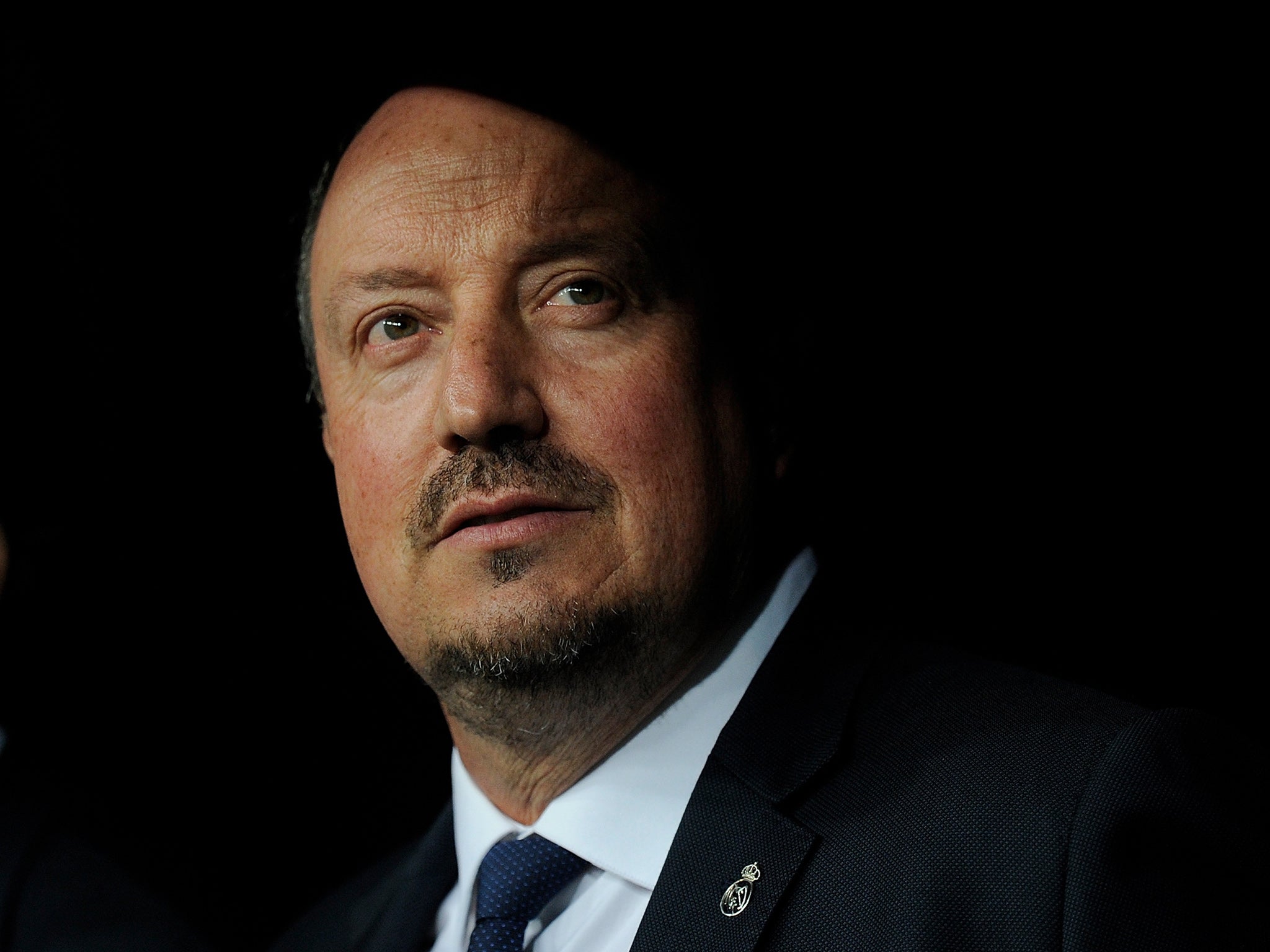 Former Real Madrid head coach Rafael Benitez