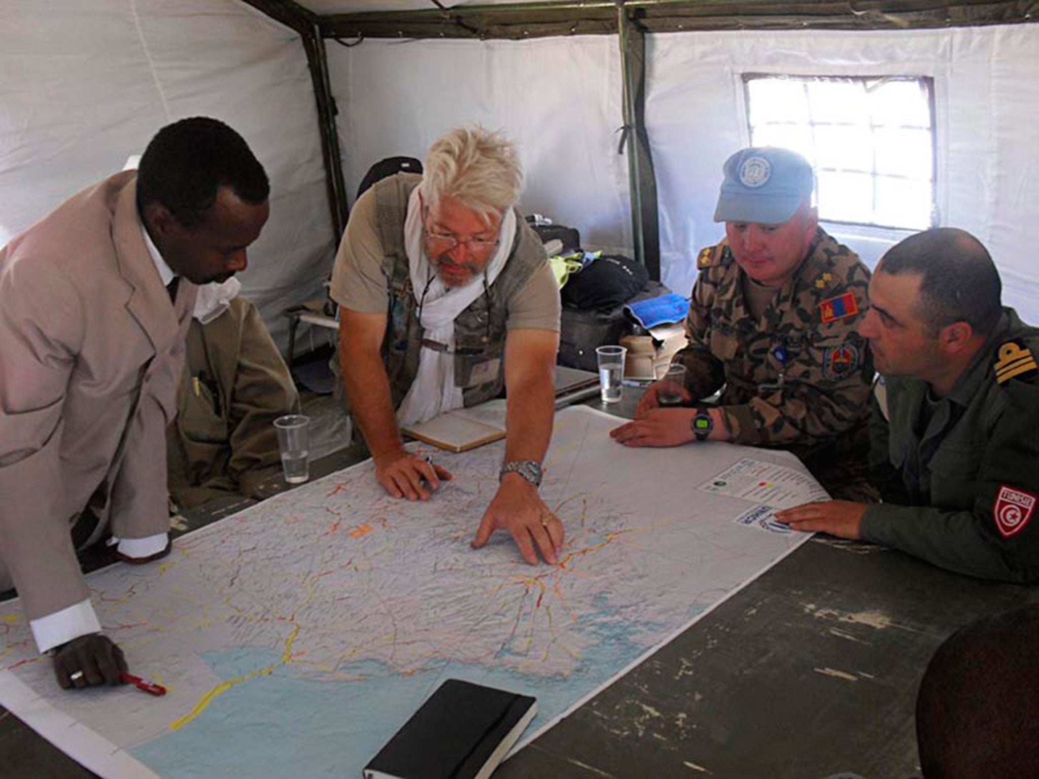 Alain Gachet, who will feature in a French TV documentary later this month, has already successfully found water underneath Kenya