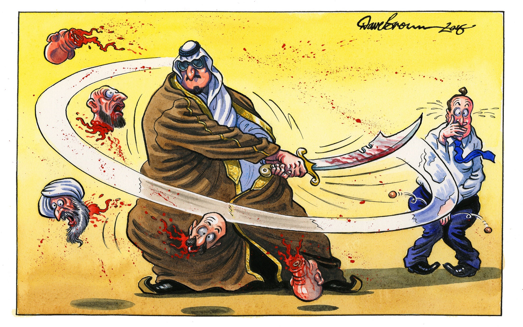 Cameron's reaction to Saudi Arabia executions