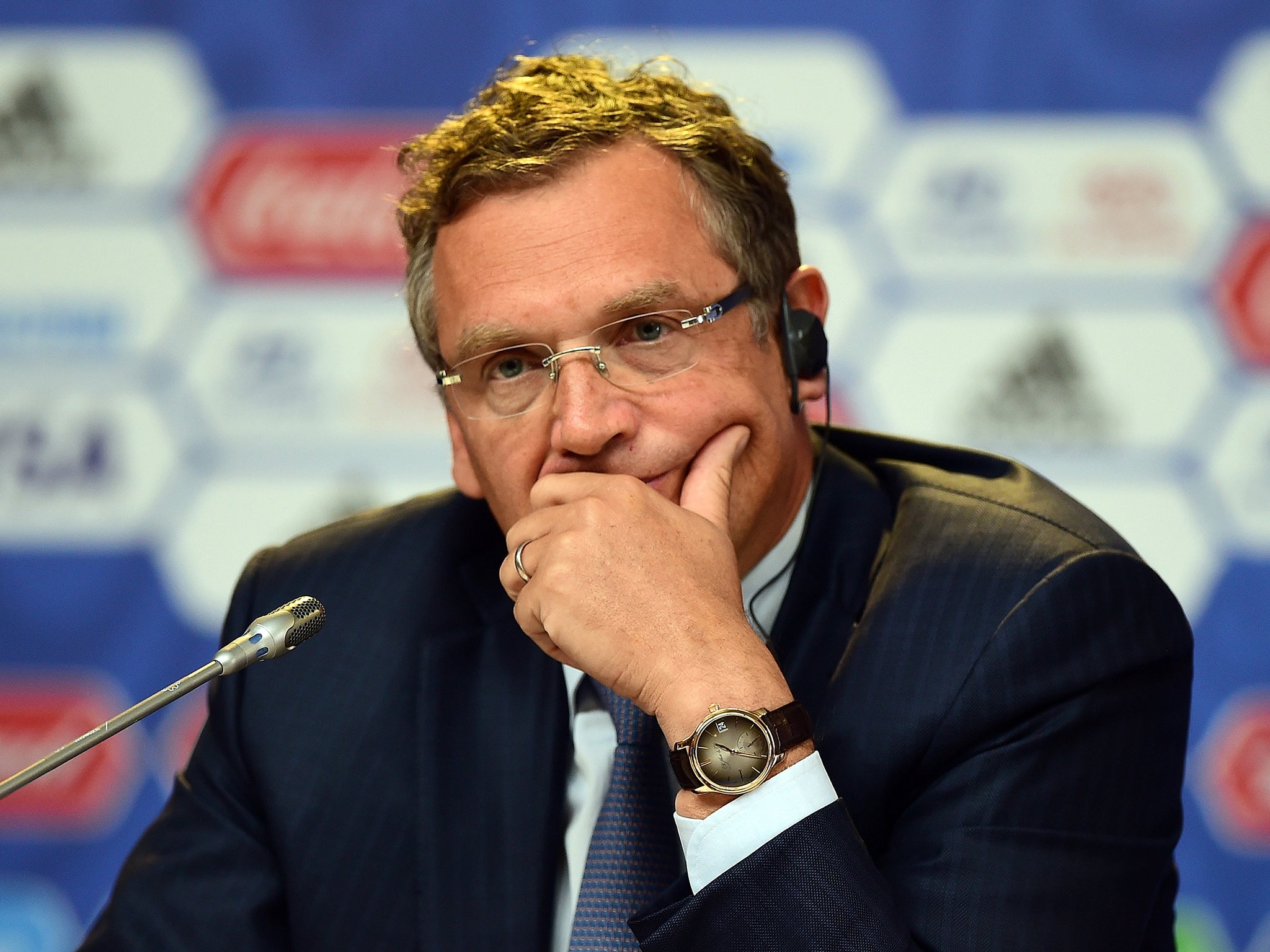 Fifa's suspended general secretary Jerome Valcke