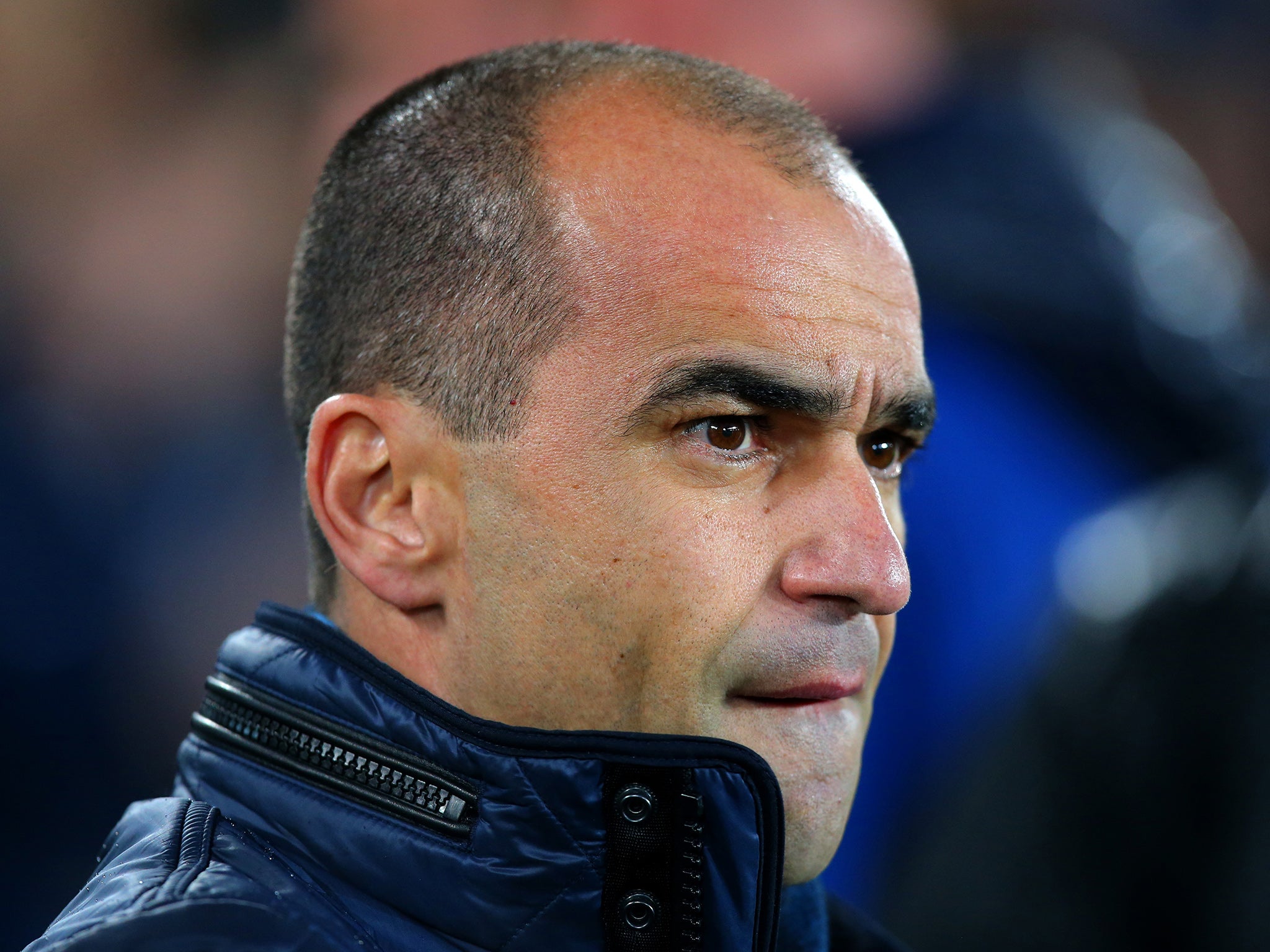 Everton manager Roberto Martinez