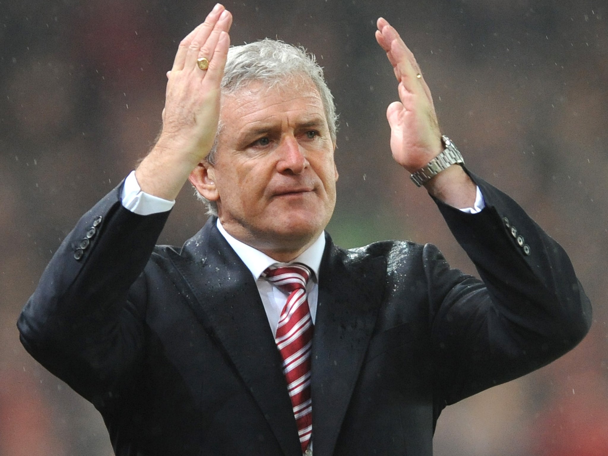 Stoke manager Mark Hughes