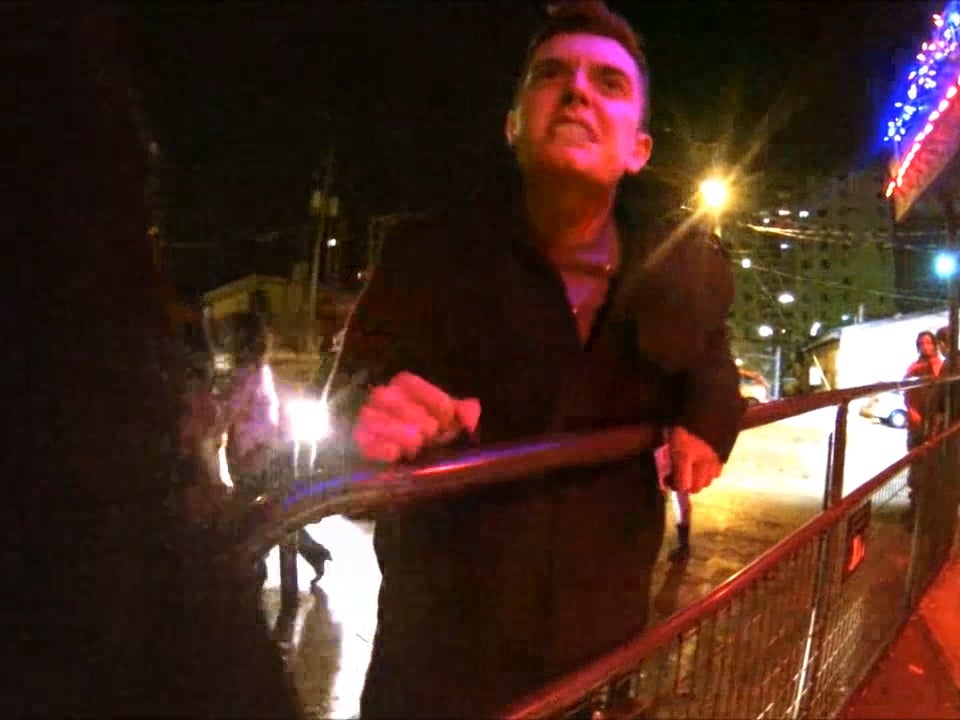 Go Pro video shows bouncer’s perspective on New Year’s Eve