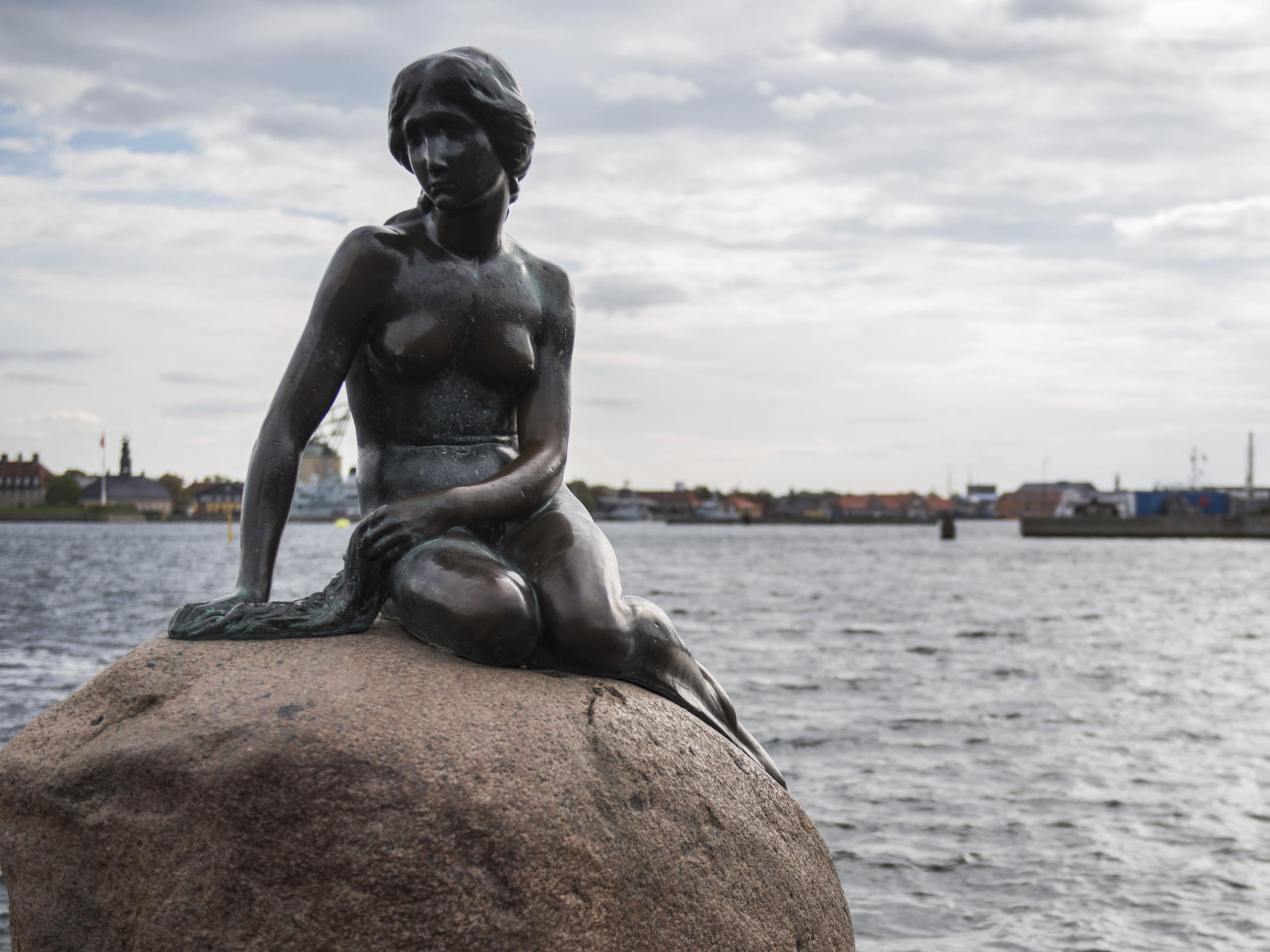 The Little Mermaid statue is one of Denmark's best-loved sights