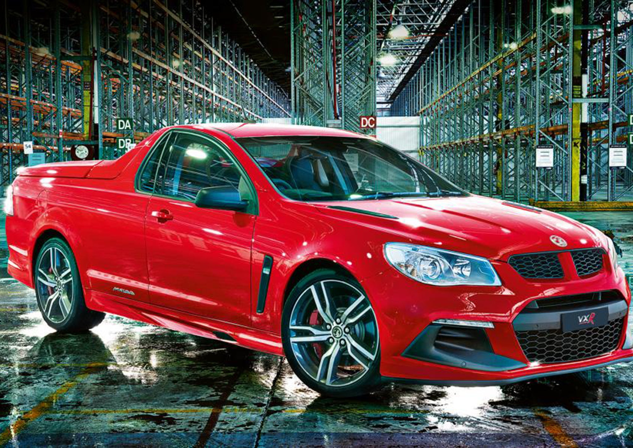 The new Maloo sports beefed-up styling